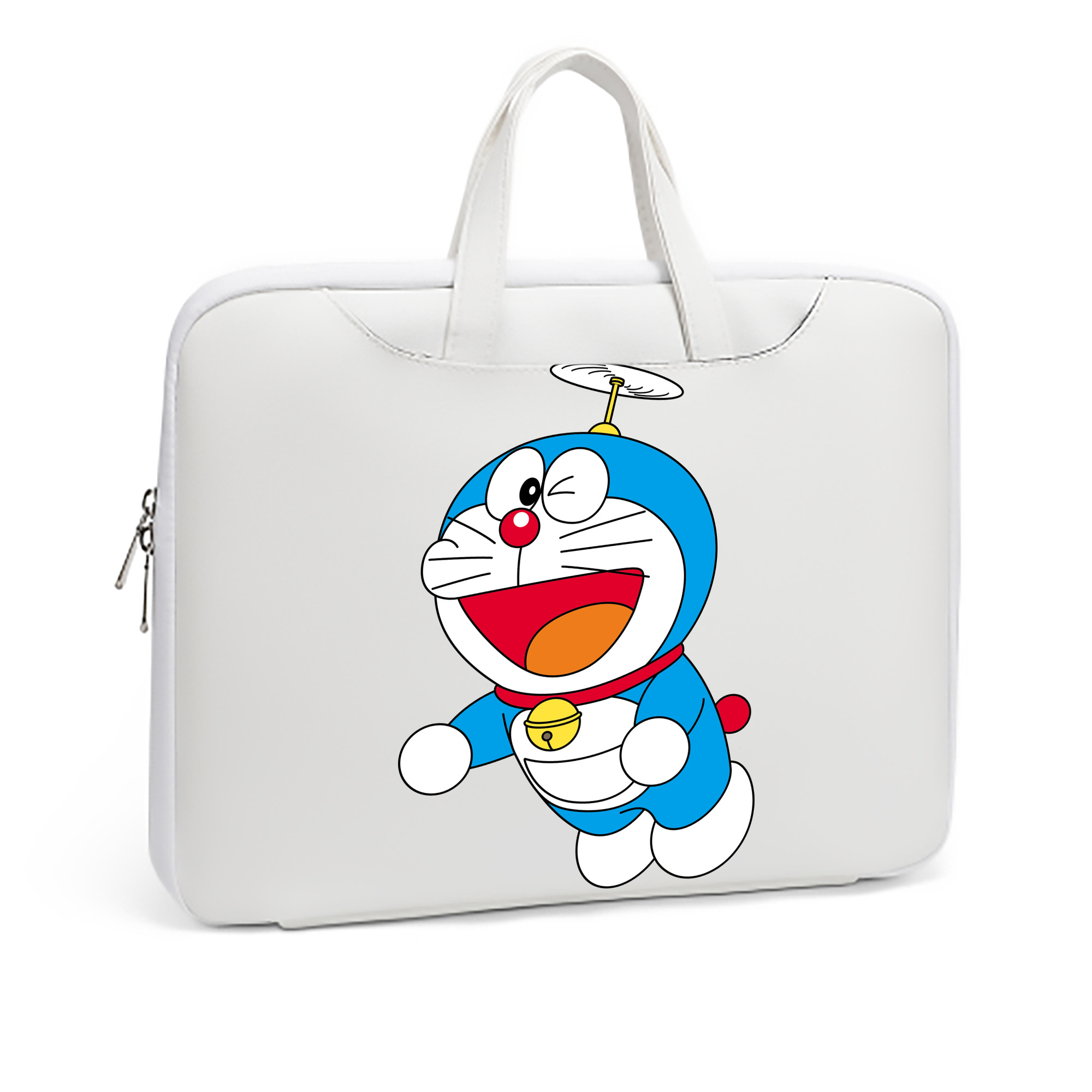 （画像用） ドラえもん Doraemon レザーラップトップバッグ　ノートパソコンケース