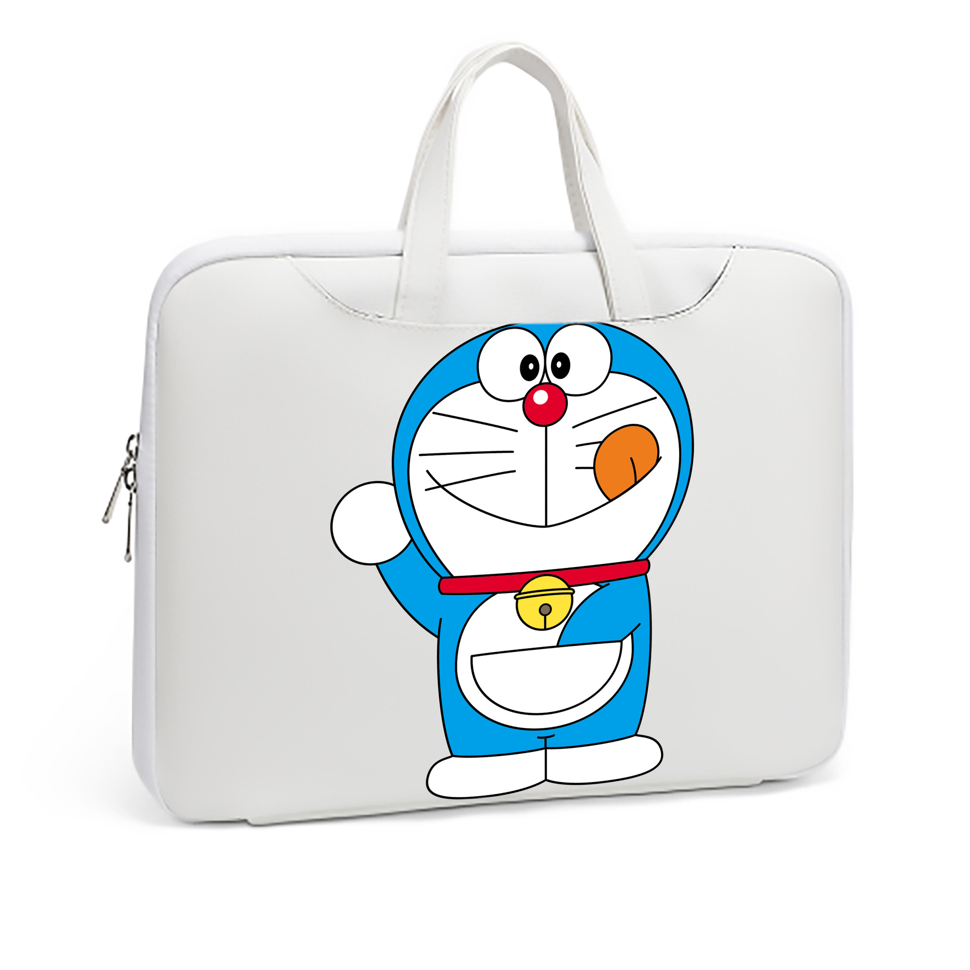 （画像用） ドラえもん Doraemon レザーラップトップバッグ　ノートパソコンケース