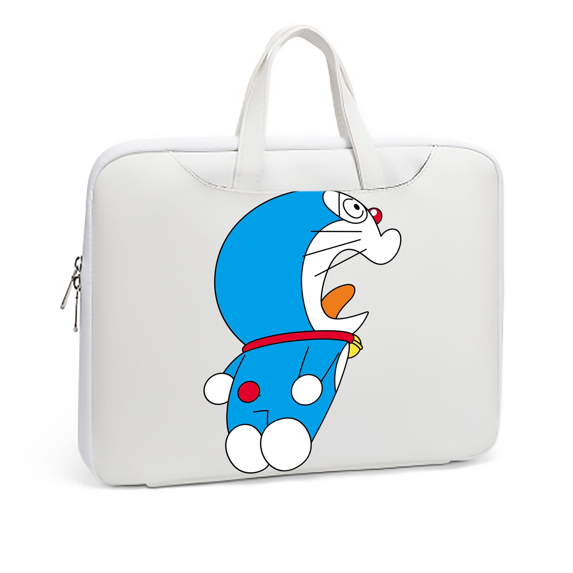 （画像用） ドラえもん Doraemon レザーラップトップバッグ　ノートパソコンケース