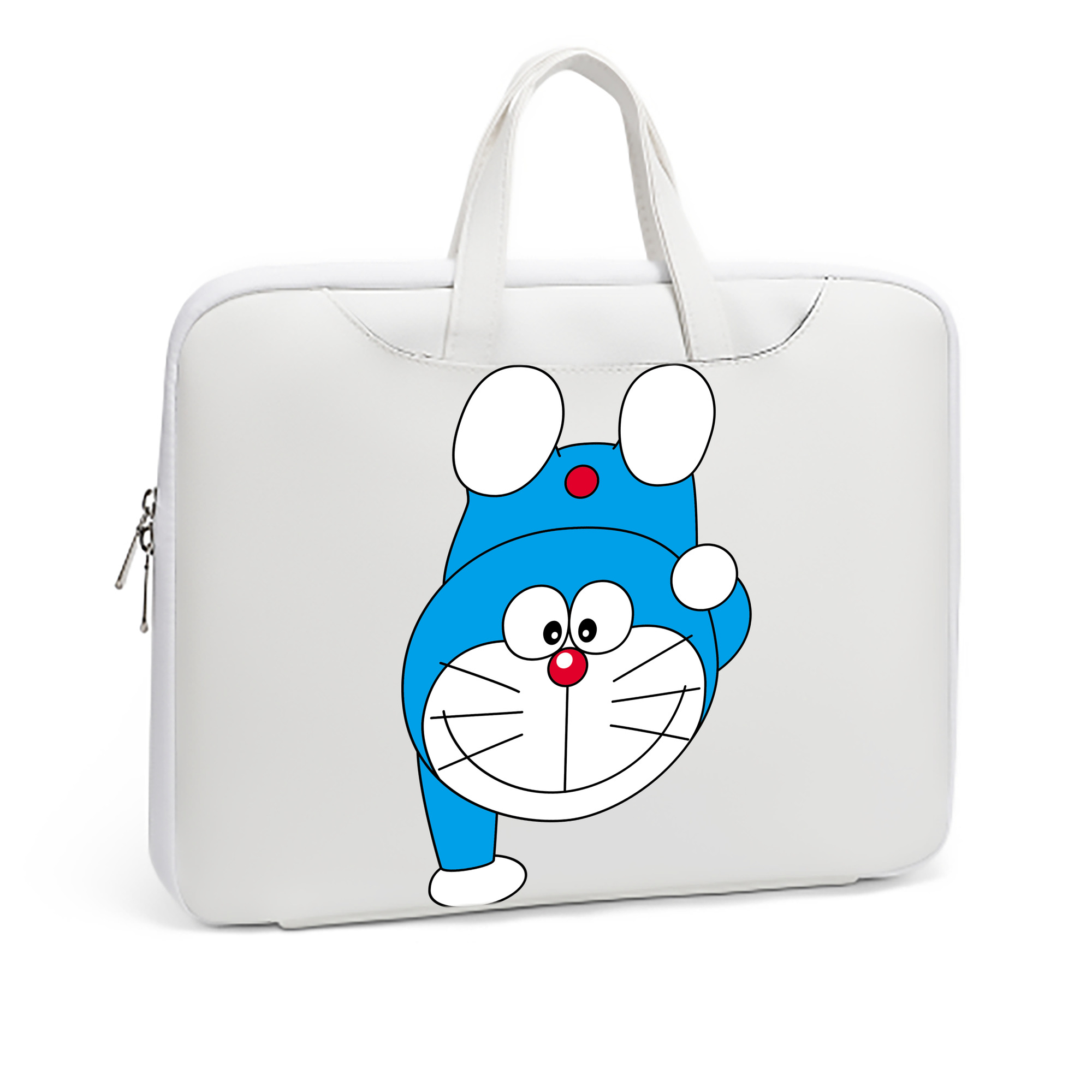 （画像用） ドラえもん Doraemon レザーラップトップバッグ　ノートパソコンケース