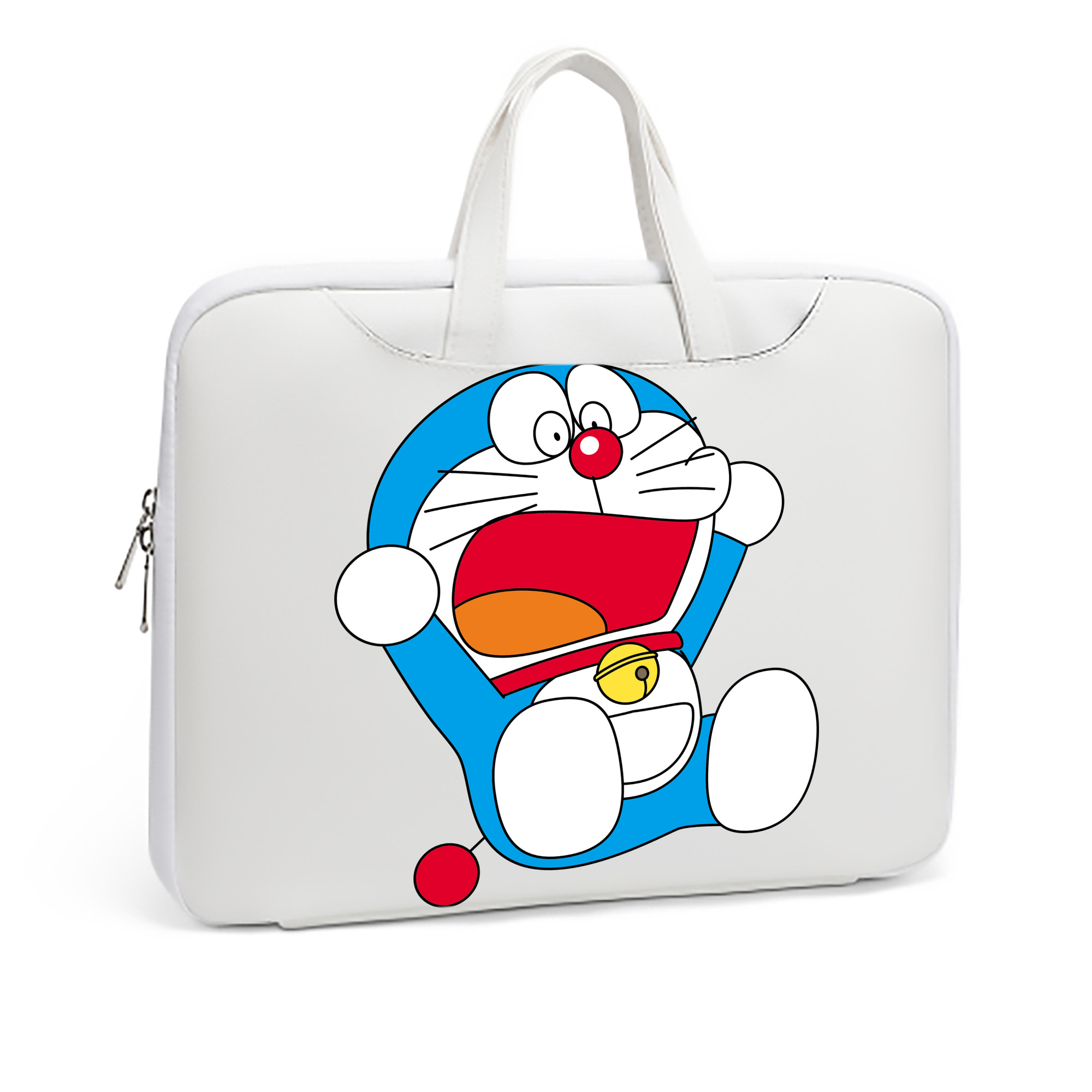 （画像用） ドラえもん Doraemon レザーラップトップバッグ　ノートパソコンケース