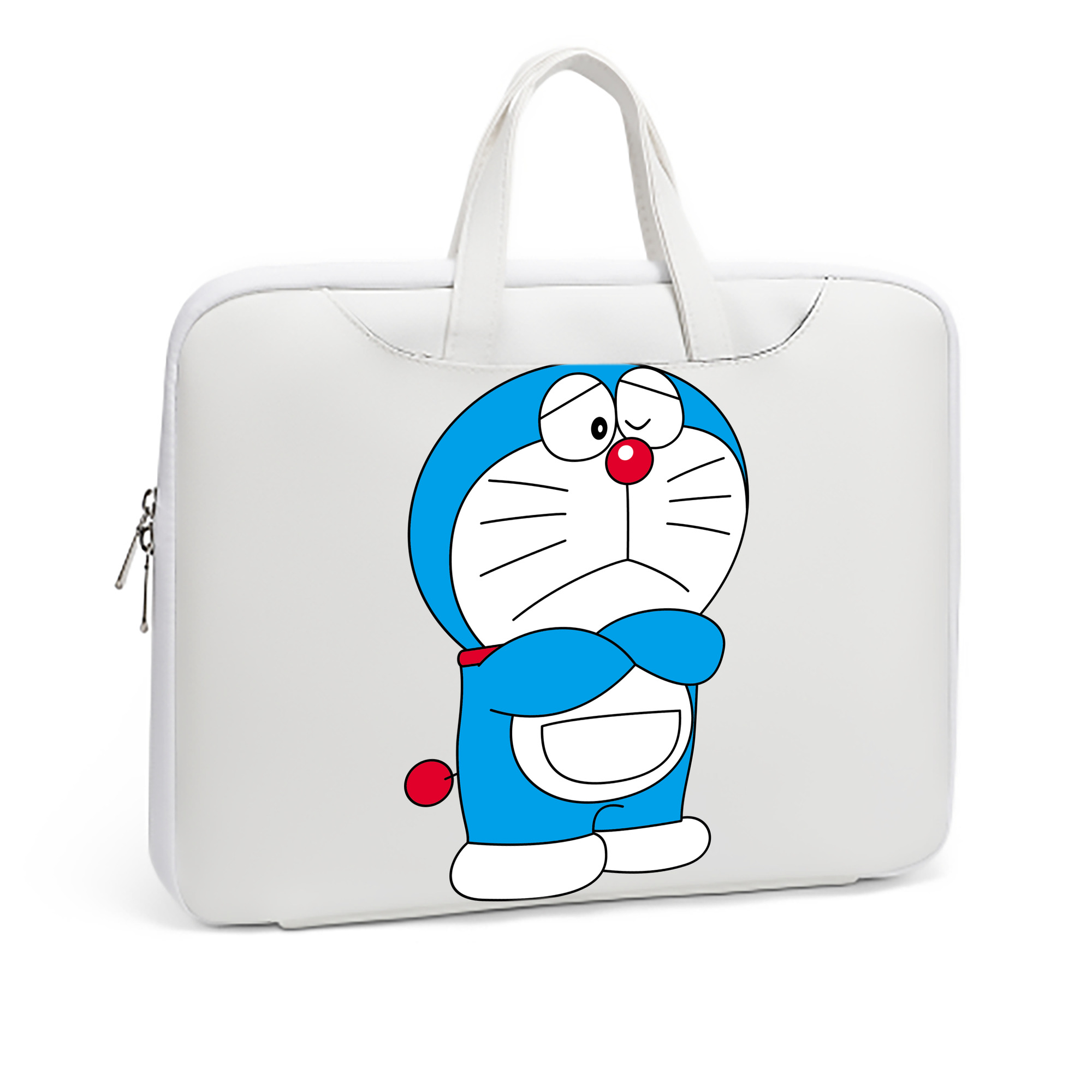（画像用） ドラえもん Doraemon レザーラップトップバッグ　ノートパソコンケース