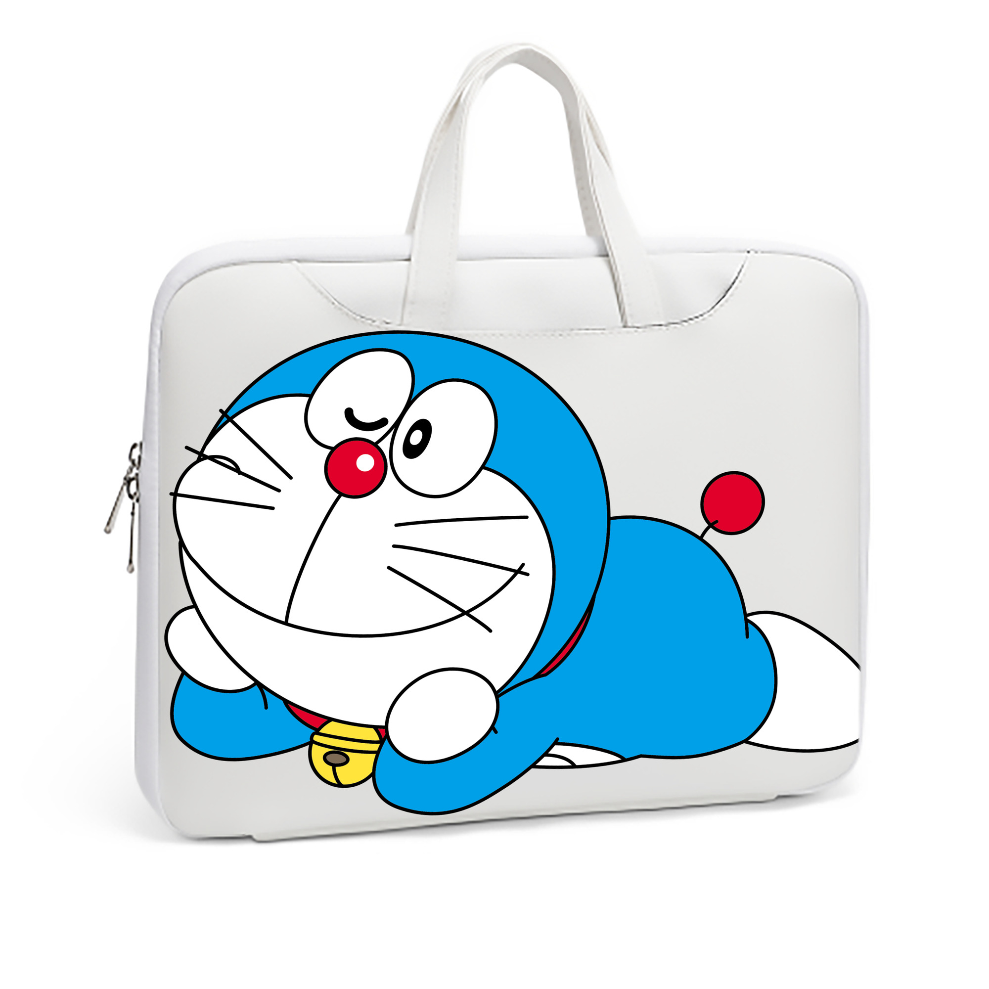 （画像用） ドラえもん Doraemon レザーラップトップバッグ　ノートパソコンケース