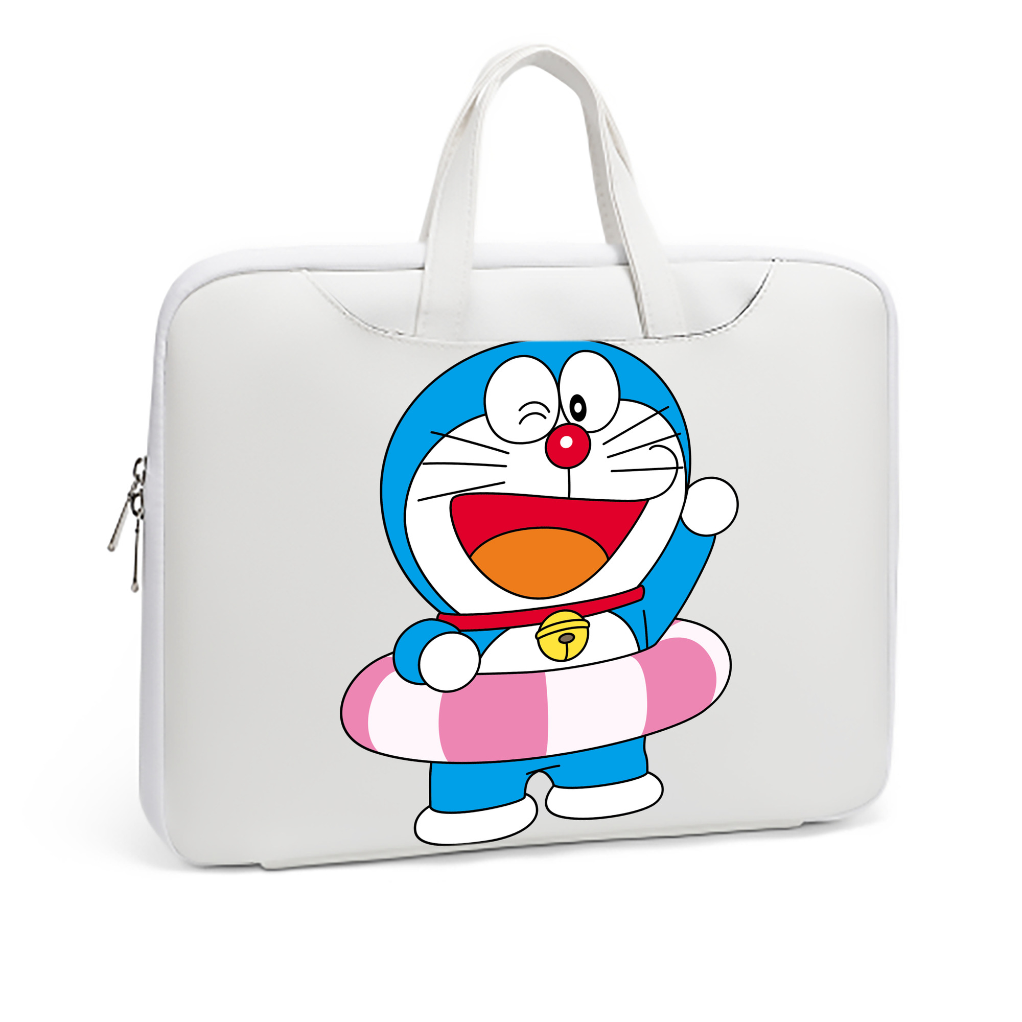 （画像用） ドラえもん Doraemon レザーラップトップバッグ　ノートパソコンケース