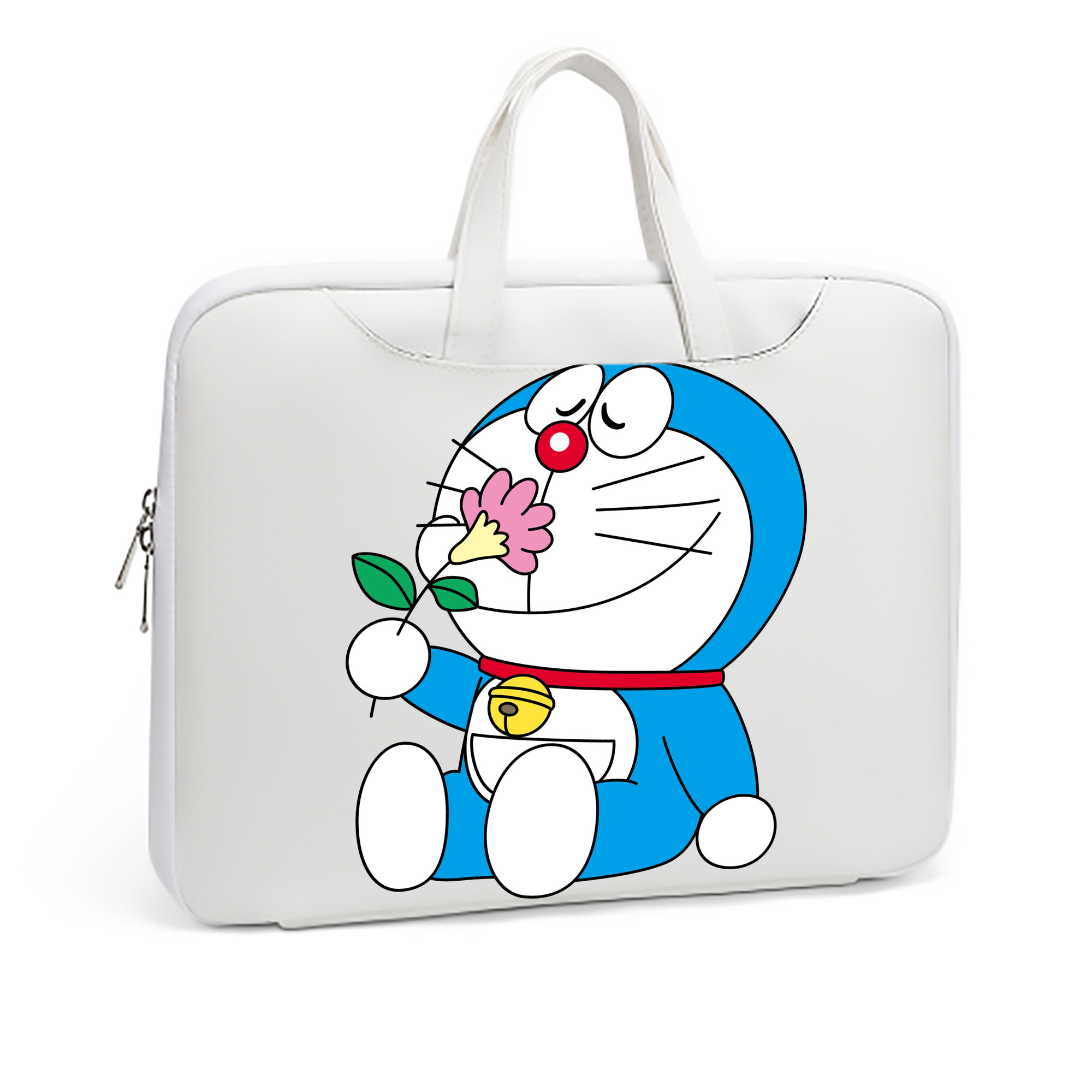 （画像用） ドラえもん Doraemon レザーラップトップバッグ　ノートパソコンケース
