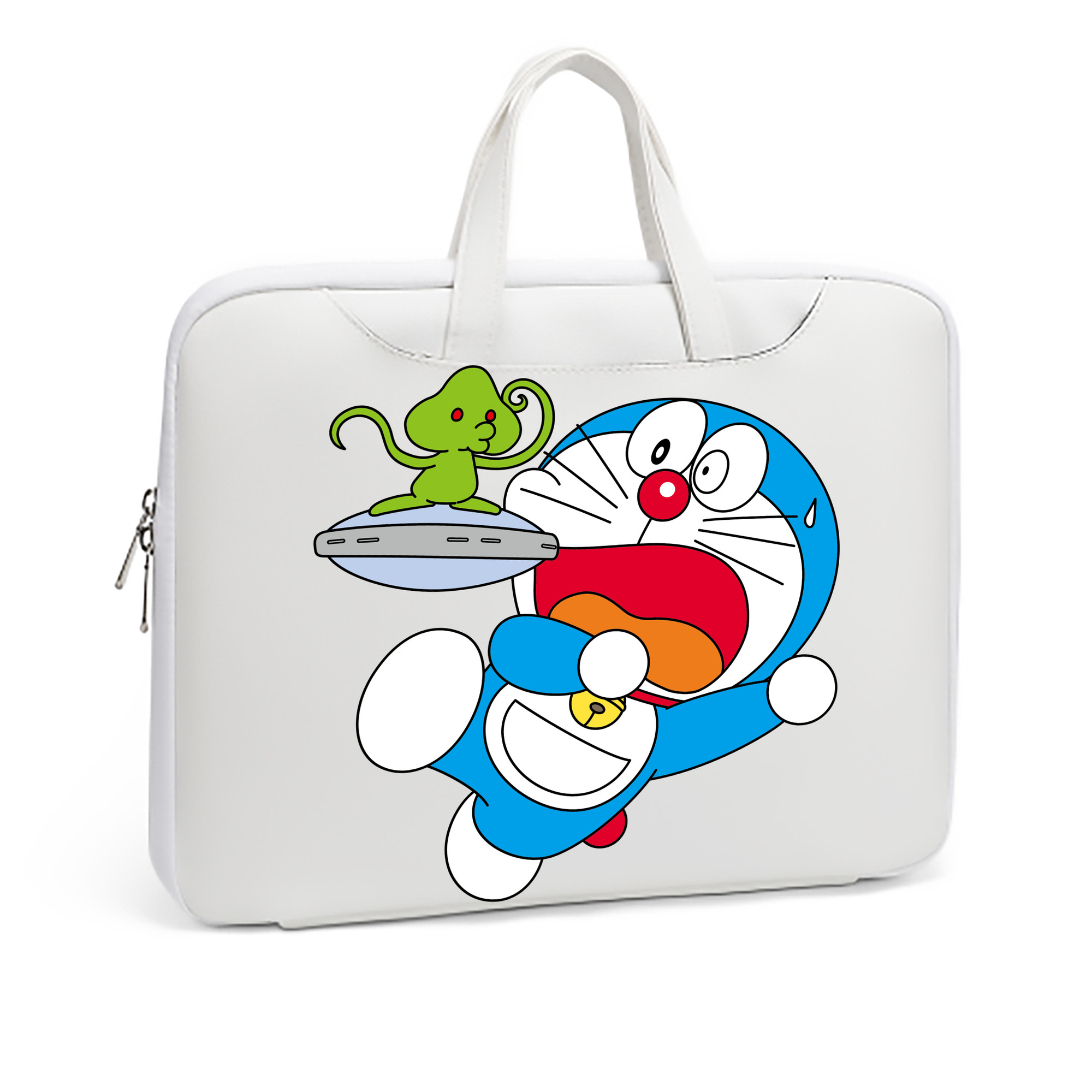 （画像用） ドラえもん Doraemon レザーラップトップバッグ　ノートパソコンケース