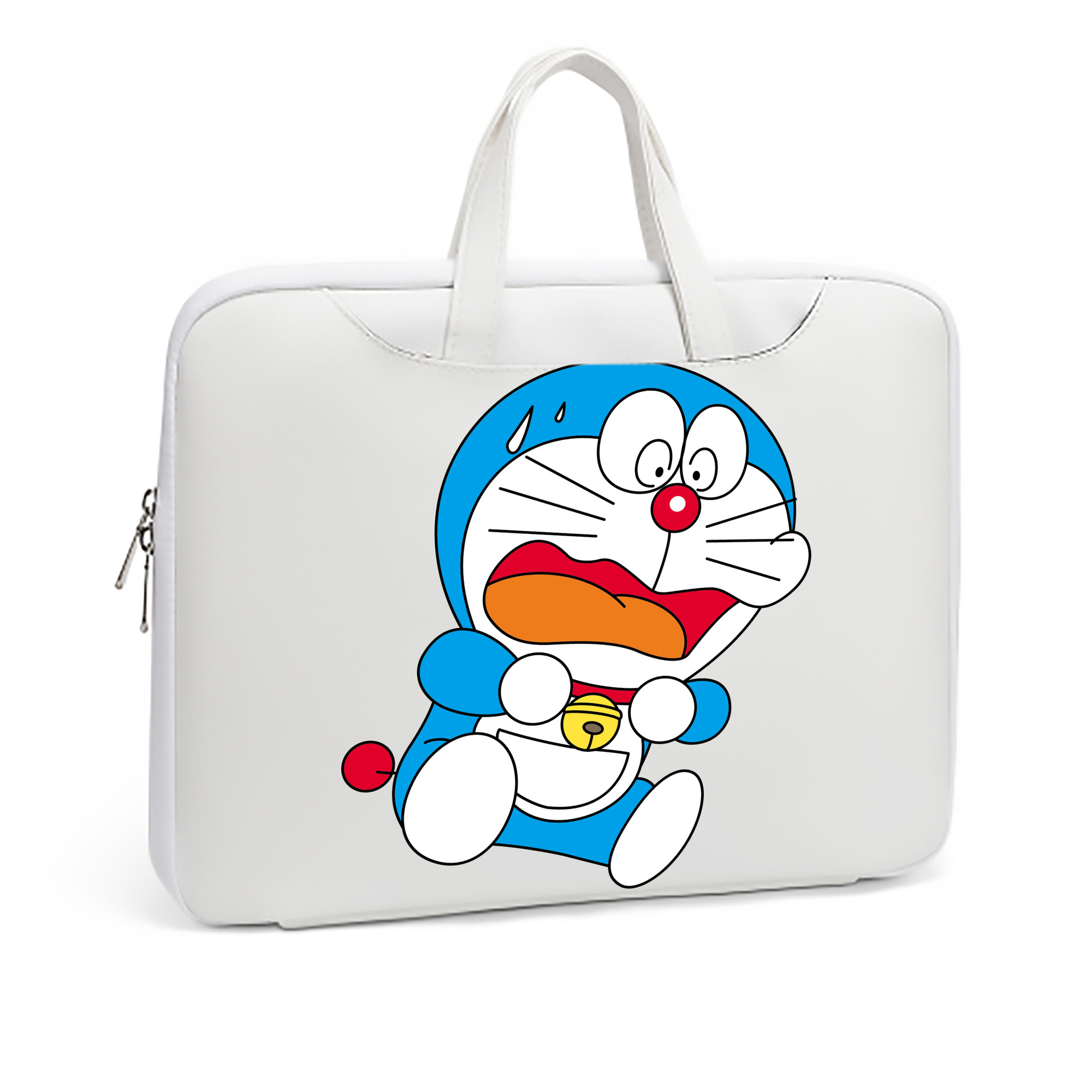 （画像用） ドラえもん Doraemon レザーラップトップバッグ　ノートパソコンケース