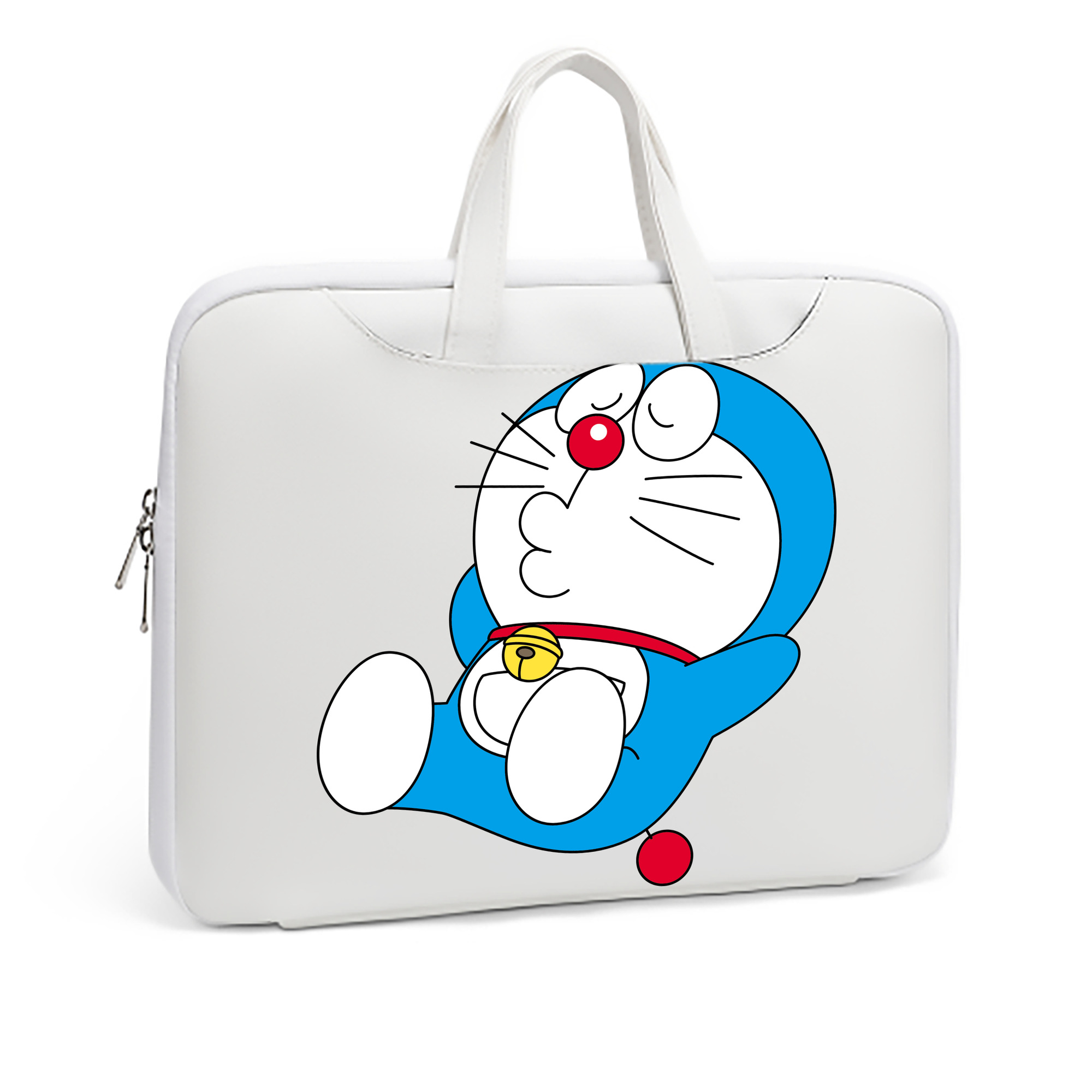 （画像用） ドラえもん Doraemon レザーラップトップバッグ　ノートパソコンケース