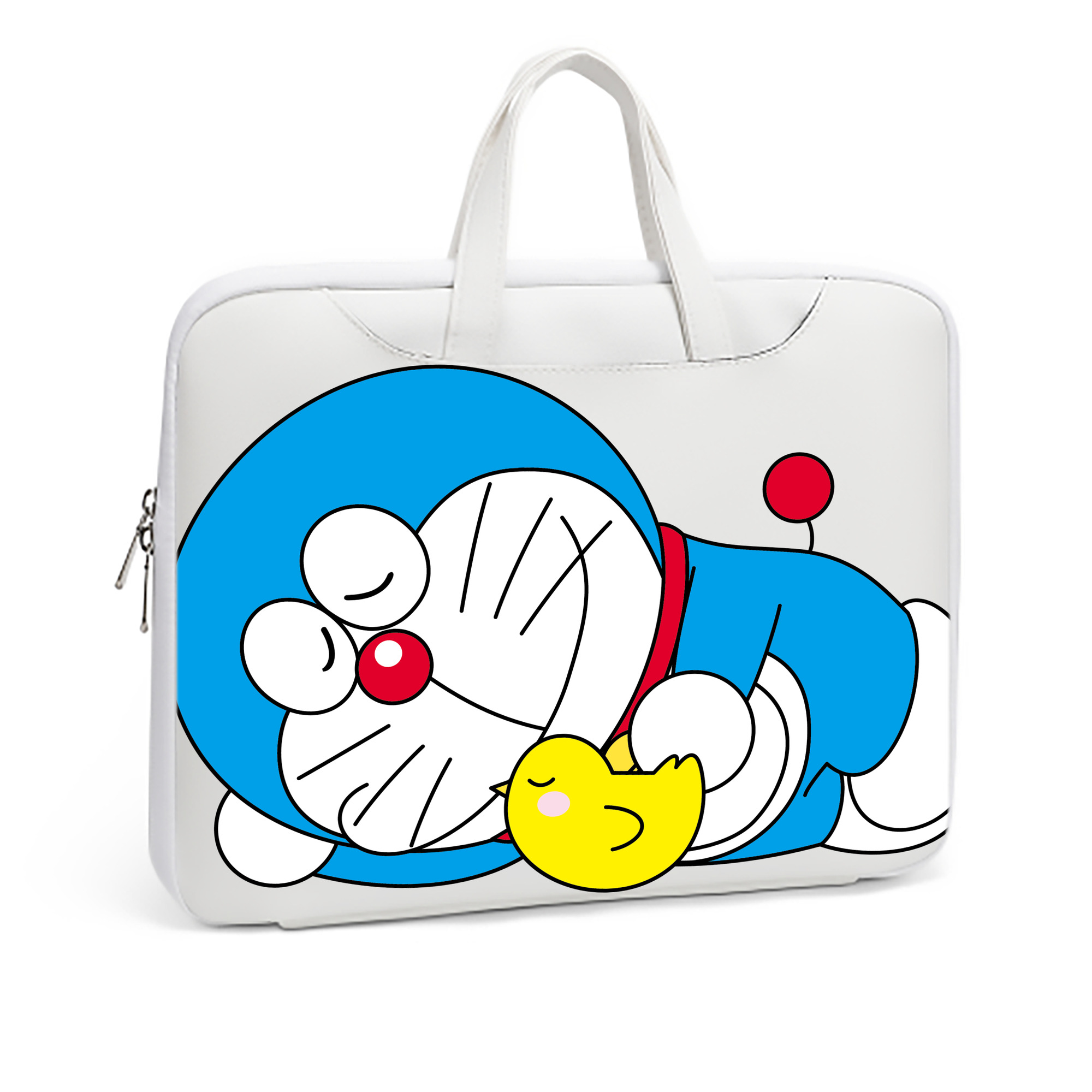 （画像用） ドラえもん Doraemon レザーラップトップバッグ　ノートパソコンケース
