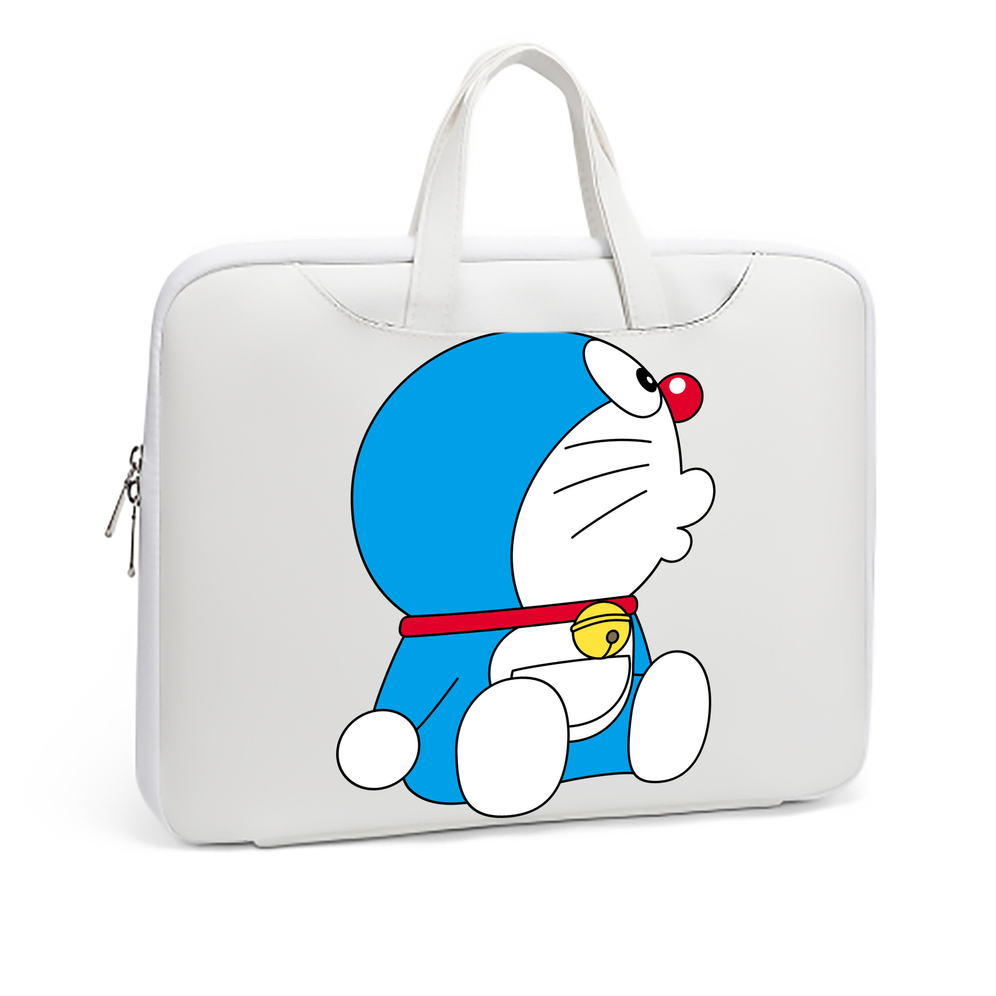 （画像用） ドラえもん Doraemon レザーラップトップバッグ　ノートパソコンケース
