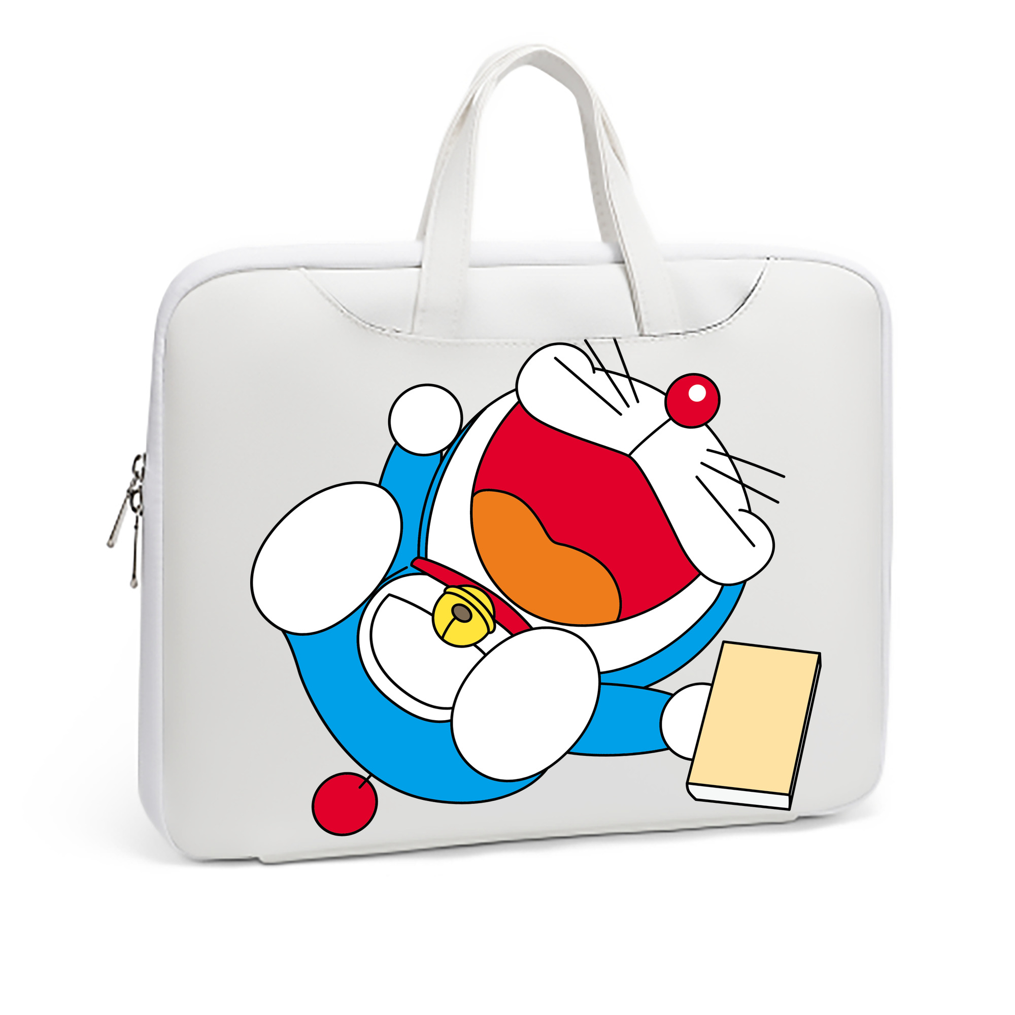 （画像用） ドラえもん Doraemon レザーラップトップバッグ　ノートパソコンケース