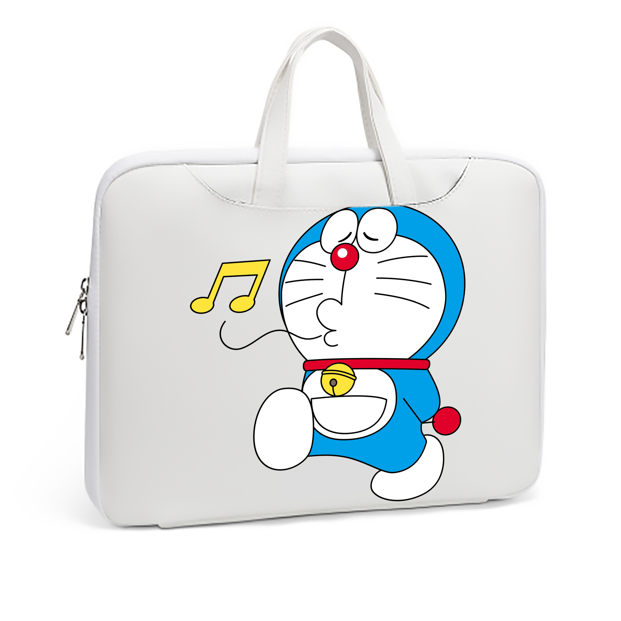 （画像用） ドラえもん Doraemon レザーラップトップバッグ　ノートパソコンケース