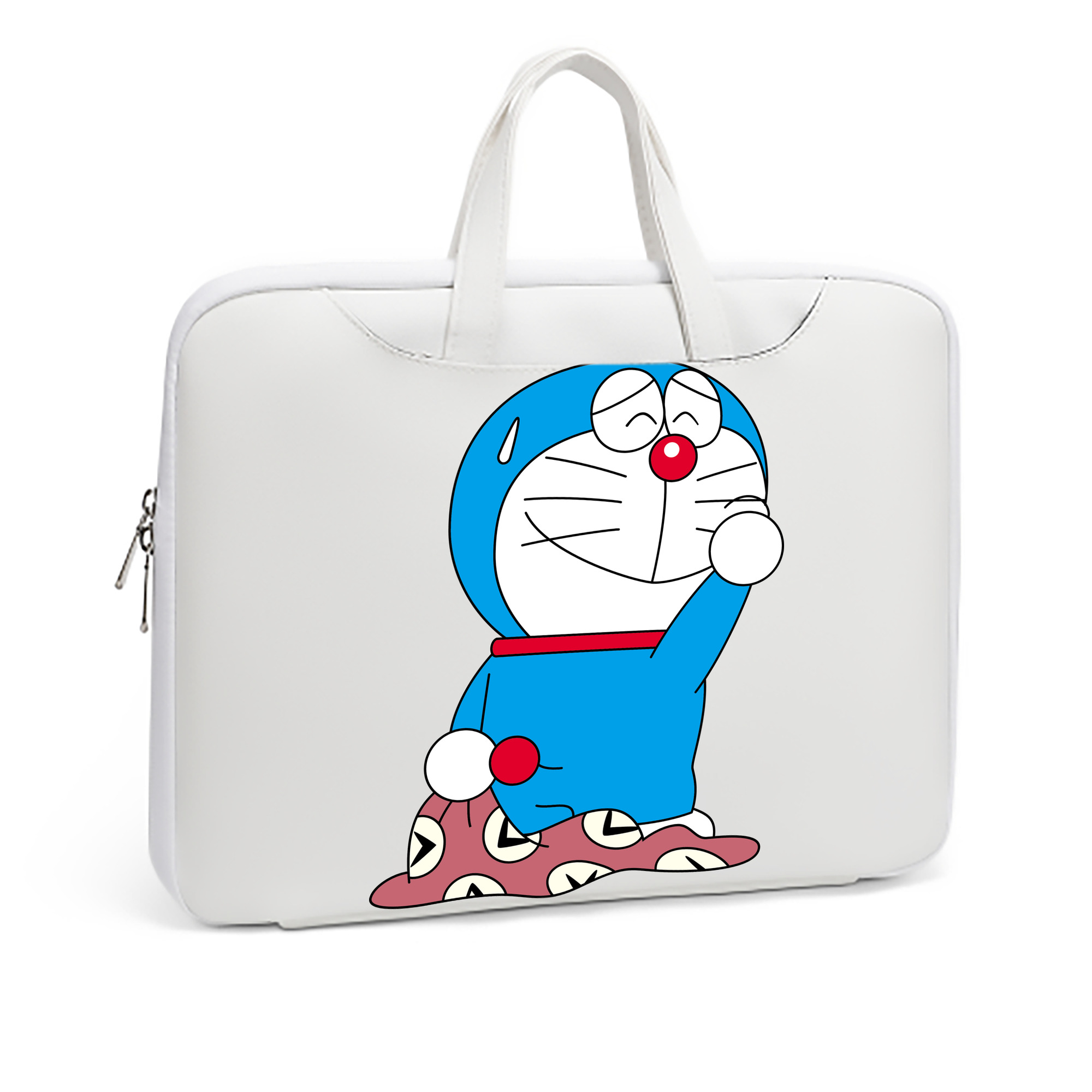 （画像用） ドラえもん Doraemon レザーラップトップバッグ　ノートパソコンケース