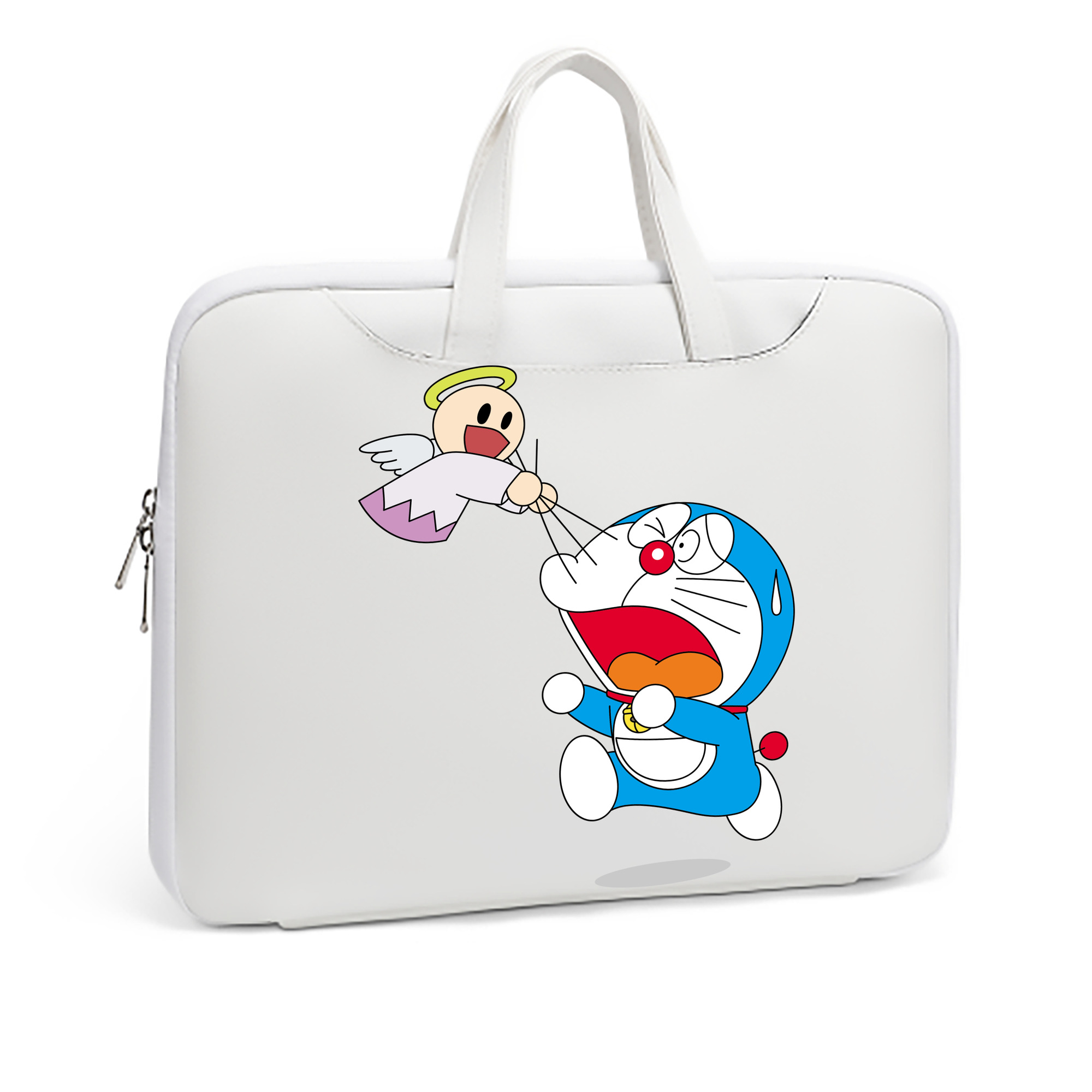 （画像用） ドラえもん Doraemon レザーラップトップバッグ　ノートパソコンケース