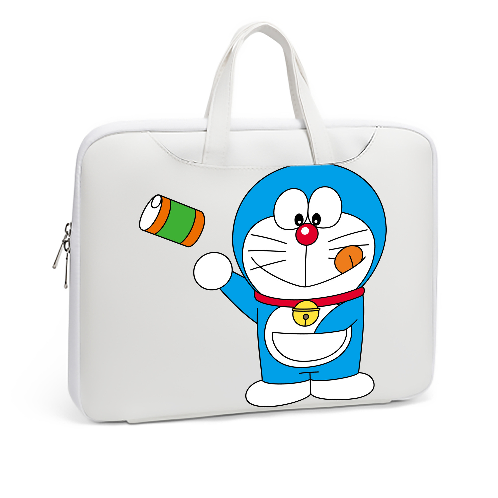 （画像用） ドラえもん Doraemon レザーラップトップバッグ　ノートパソコンケース
