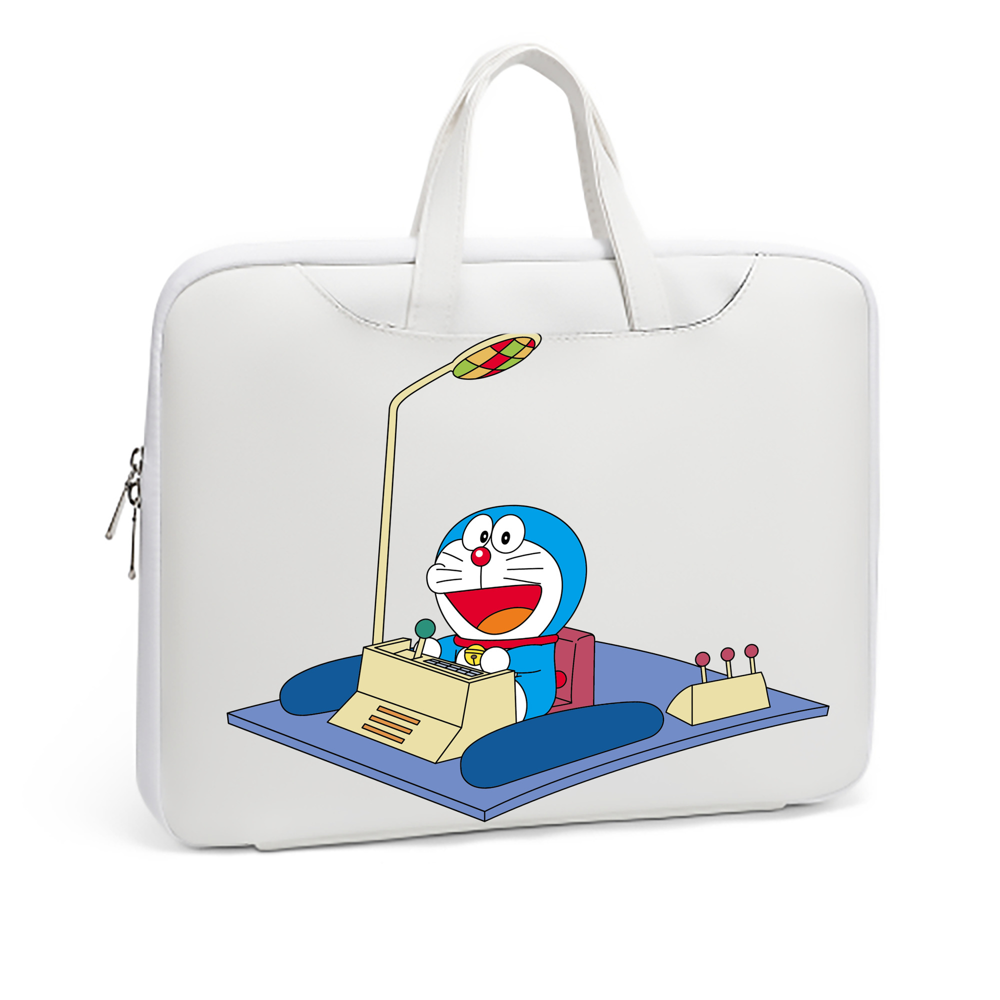（画像用） ドラえもん Doraemon レザーラップトップバッグ　ノートパソコンケース