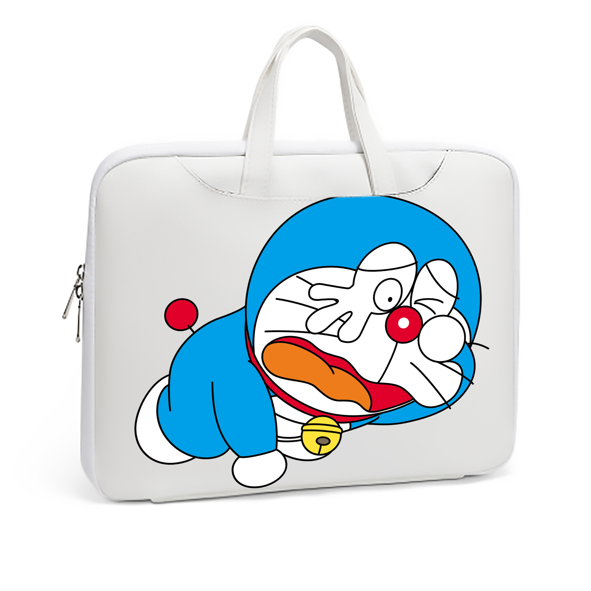 （画像用） ドラえもん Doraemon レザーラップトップバッグ　ノートパソコンケース
