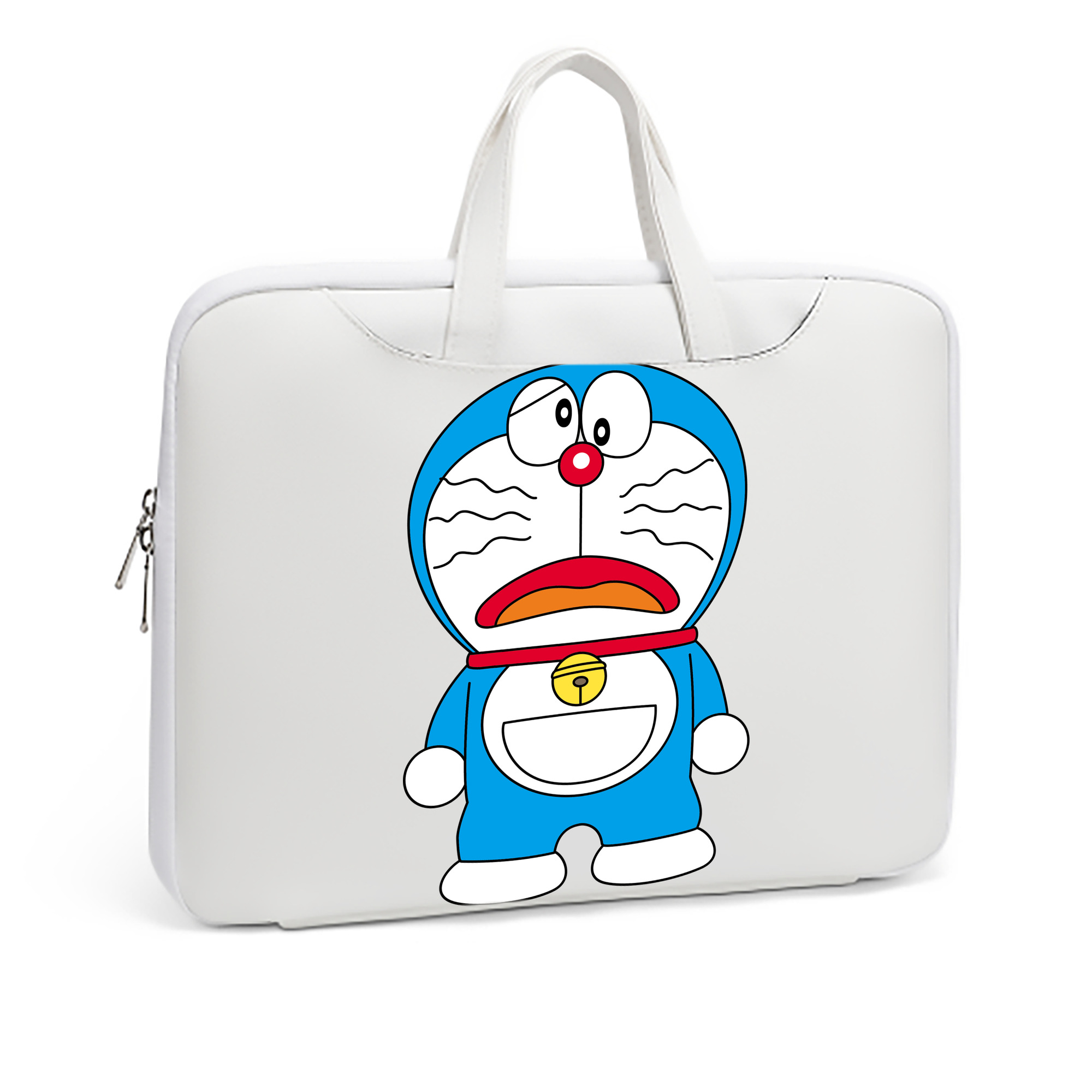 （画像用） ドラえもん Doraemon レザーラップトップバッグ　ノートパソコンケース