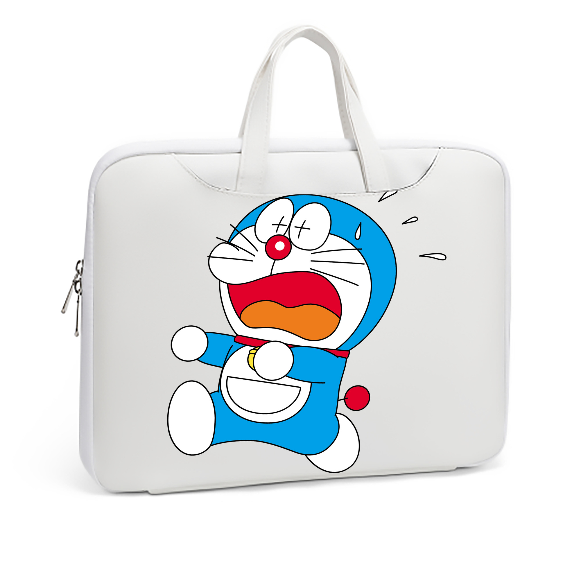 （画像用） ドラえもん Doraemon レザーラップトップバッグ　ノートパソコンケース
