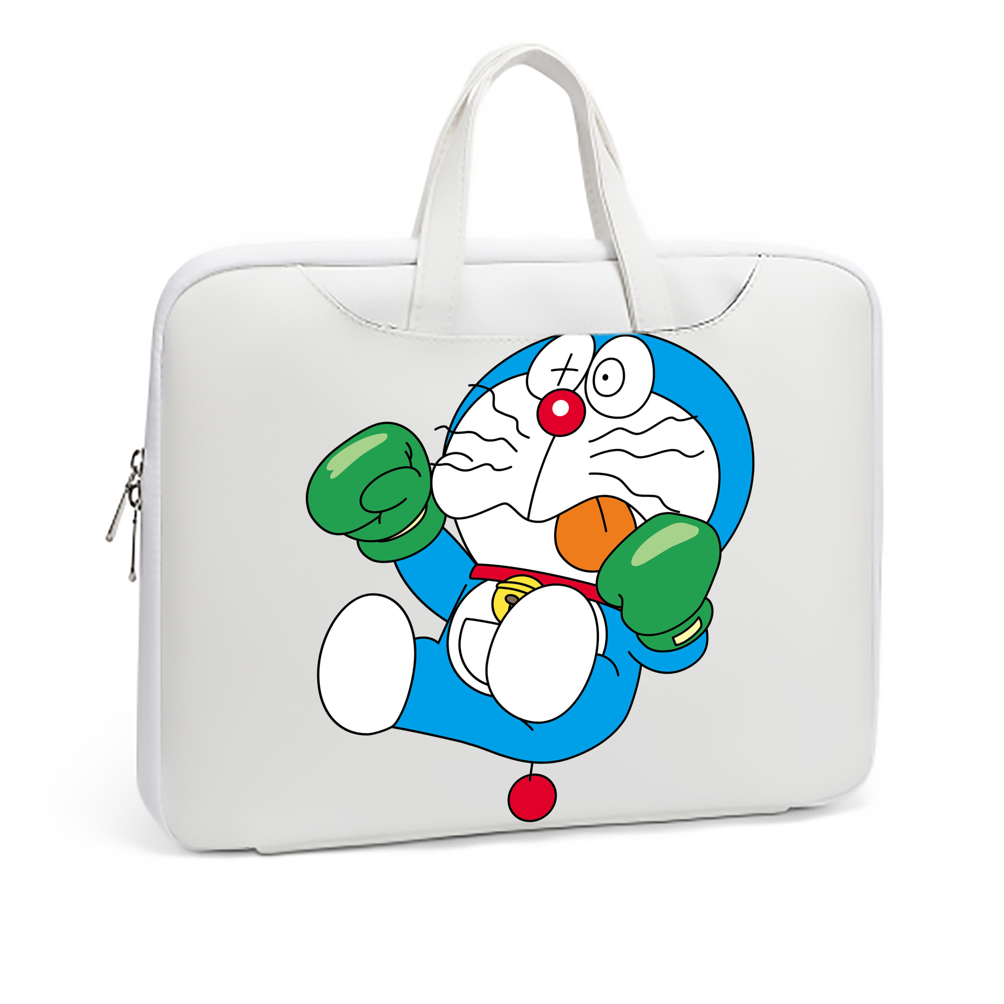 （画像用） ドラえもん Doraemon レザーラップトップバッグ　ノートパソコンケース