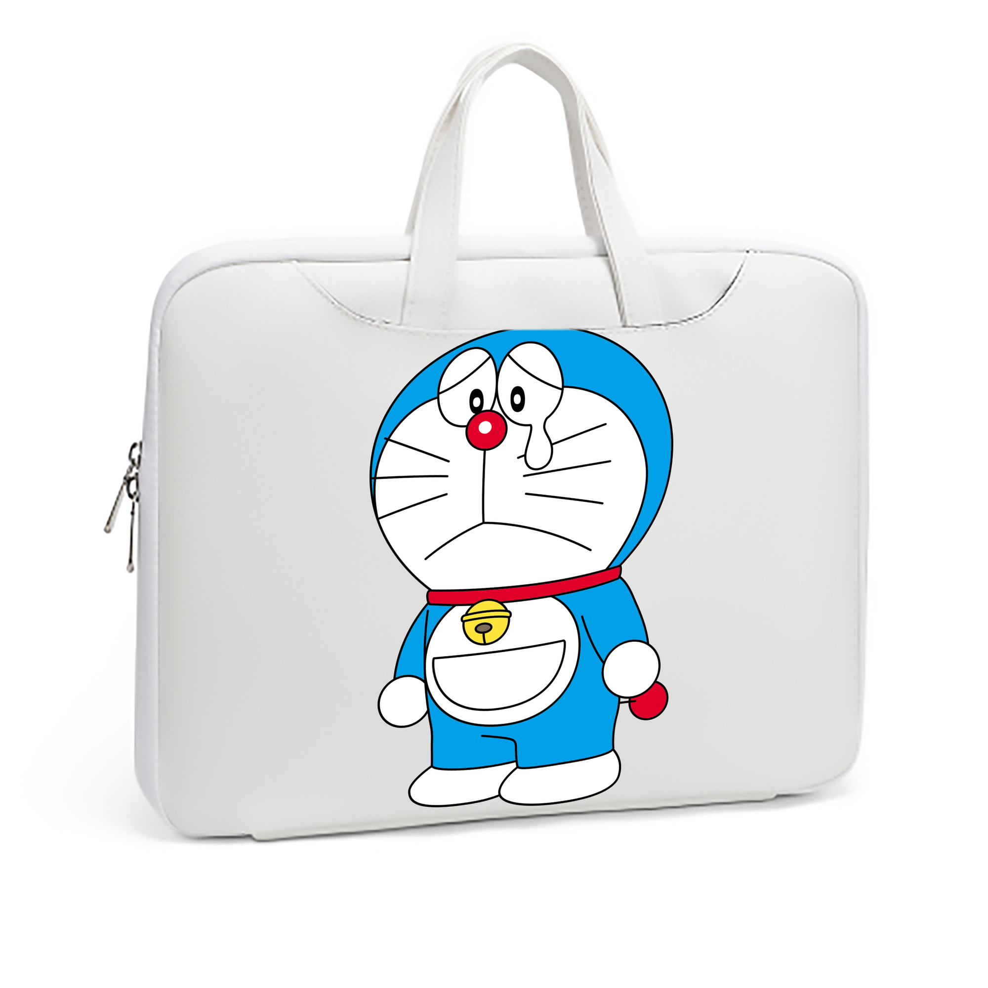 （画像用） ドラえもん Doraemon レザーラップトップバッグ　ノートパソコンケース