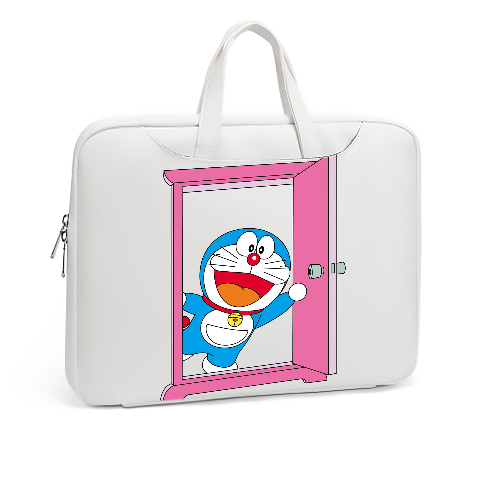（画像用） ドラえもん Doraemon レザーラップトップバッグ　ノートパソコンケース