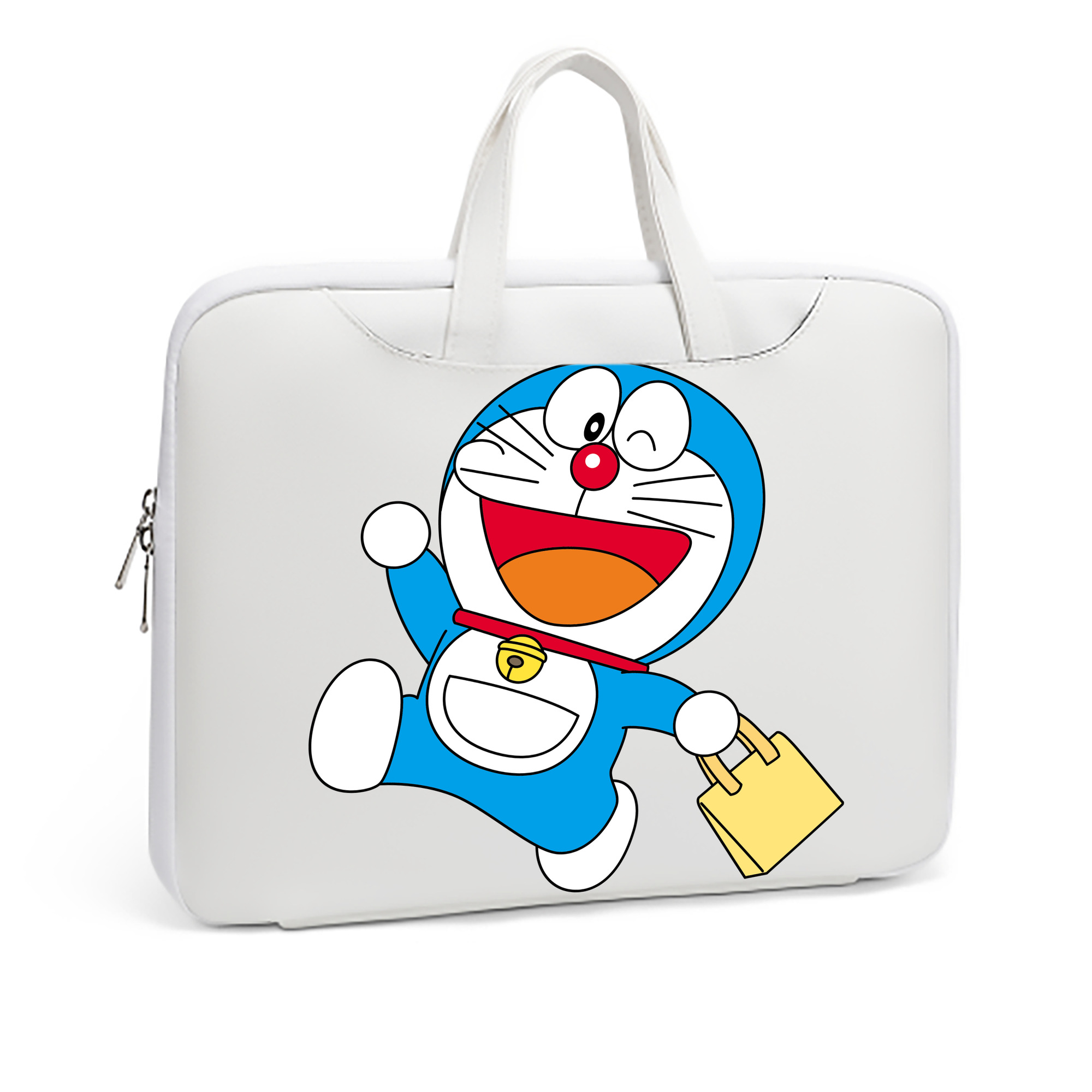 （画像用） ドラえもん Doraemon レザーラップトップバッグ　ノートパソコンケース