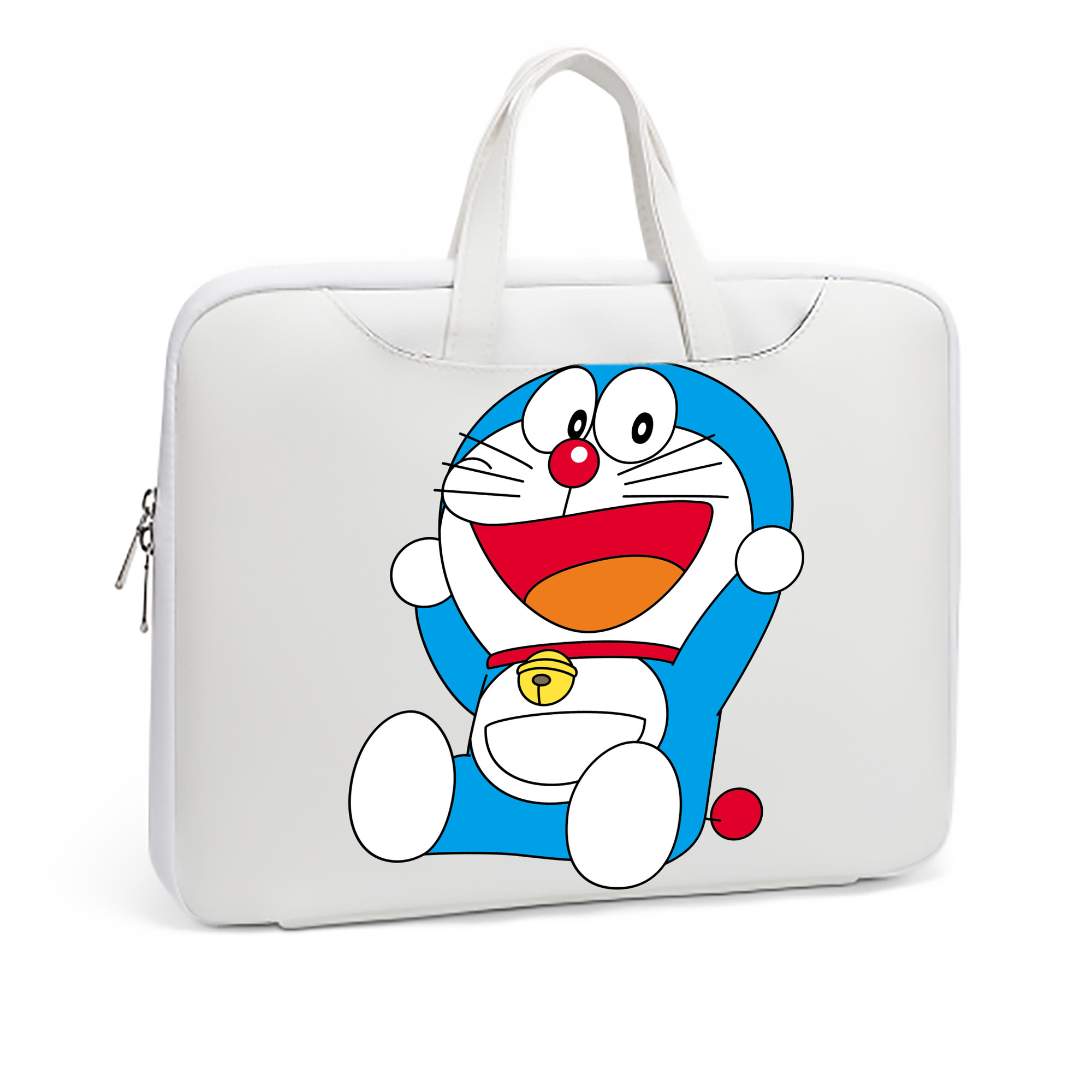 （画像用） ドラえもん Doraemon レザーラップトップバッグ　ノートパソコンケース