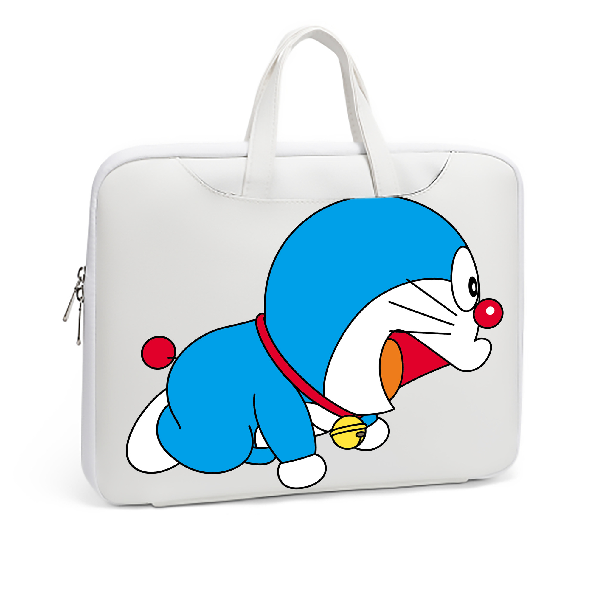 （画像用） ドラえもん Doraemon レザーラップトップバッグ　ノートパソコンケース