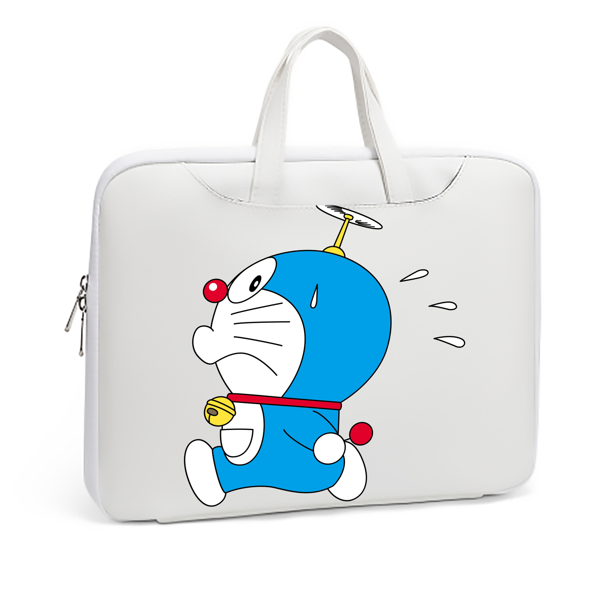 （画像用） ドラえもん Doraemon レザーラップトップバッグ　ノートパソコンケース