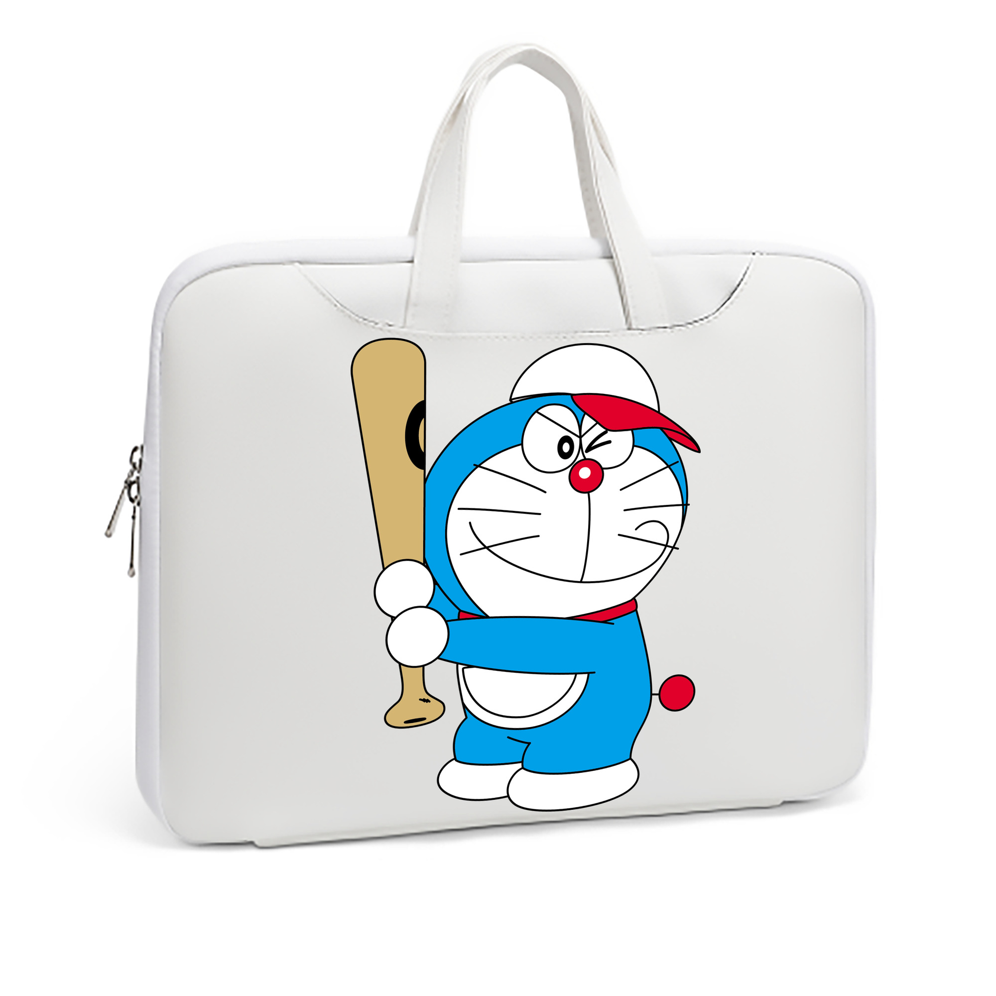 （画像用） ドラえもん Doraemon レザーラップトップバッグ　ノートパソコンケース