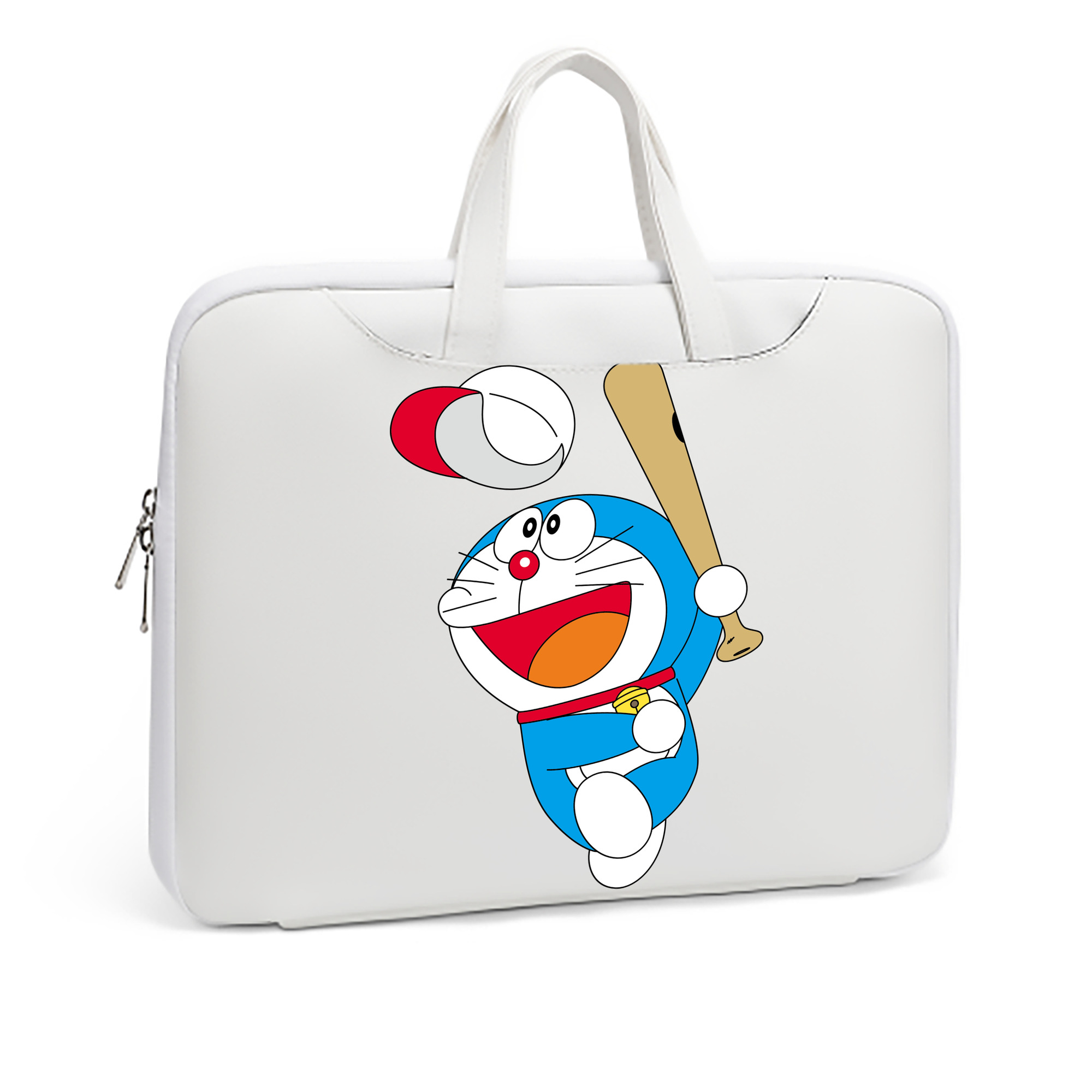 （画像用） ドラえもん Doraemon レザーラップトップバッグ　ノートパソコンケース