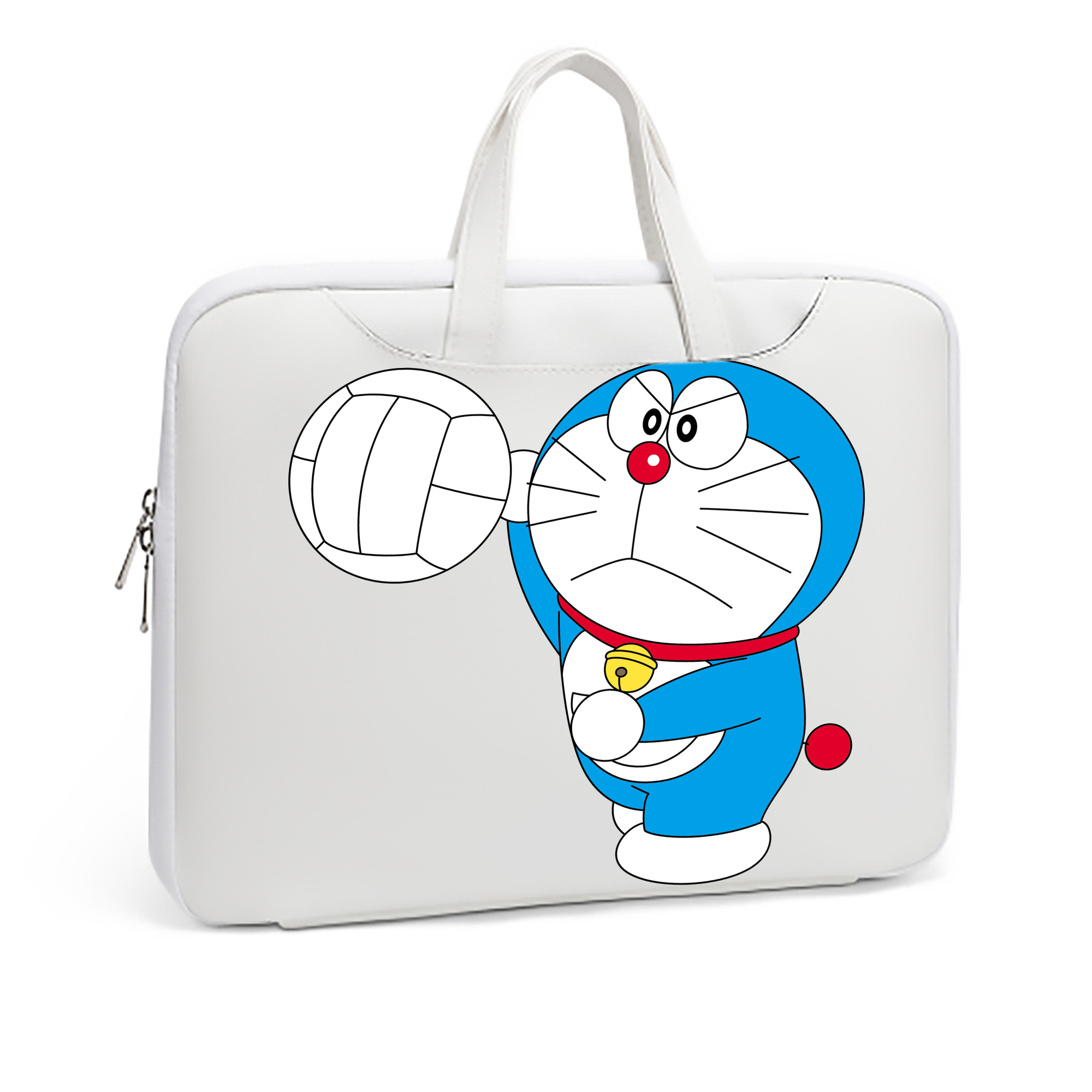 （画像用） ドラえもん Doraemon レザーラップトップバッグ　ノートパソコンケース