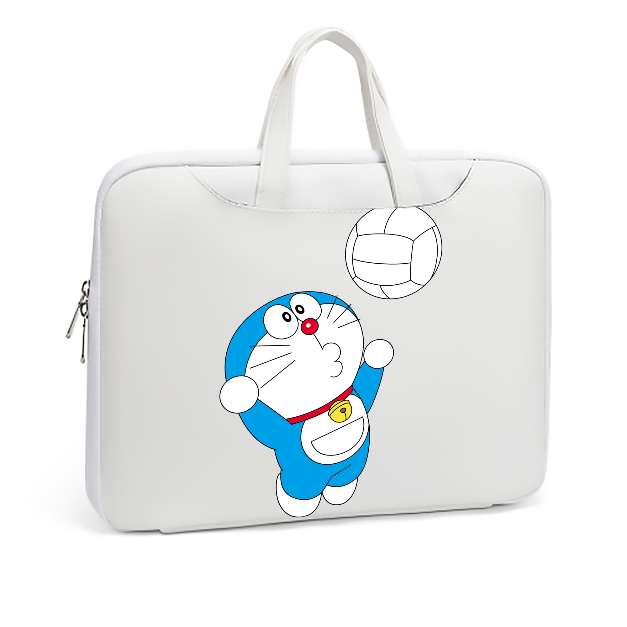（画像用） ドラえもん Doraemon レザーラップトップバッグ　ノートパソコンケース