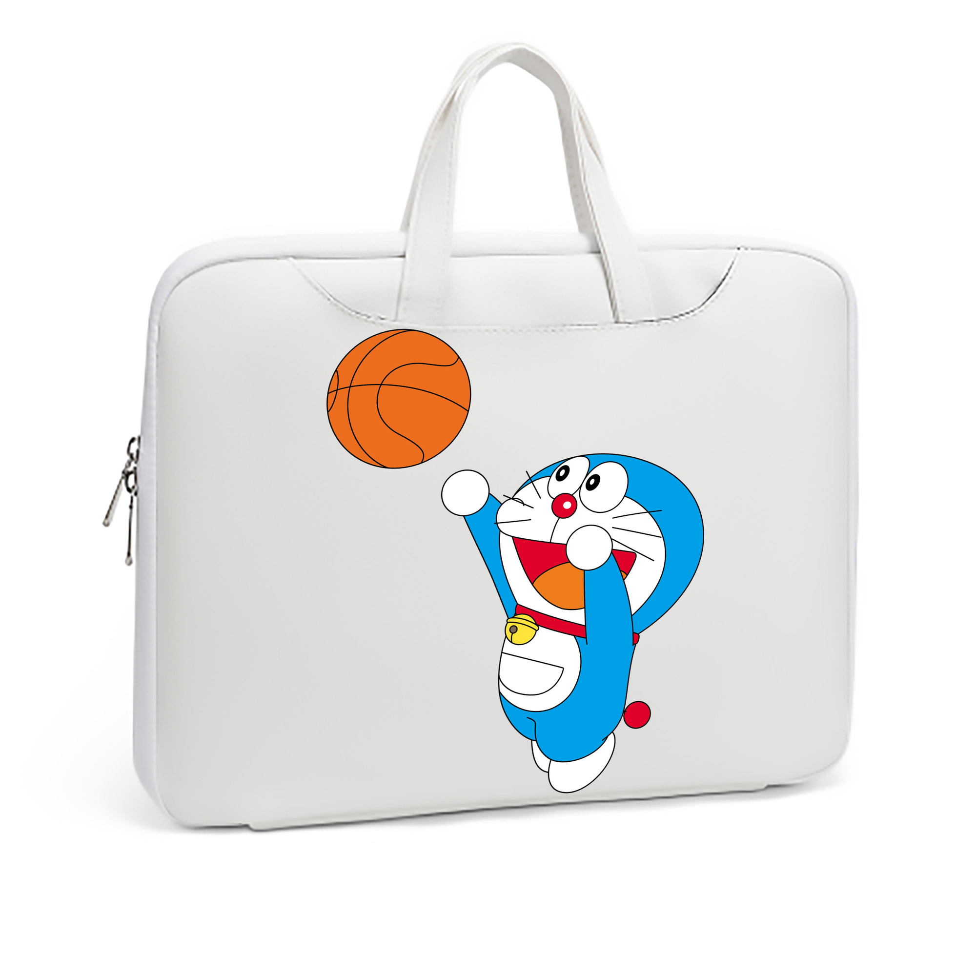 （画像用） ドラえもん Doraemon レザーラップトップバッグ　ノートパソコンケース