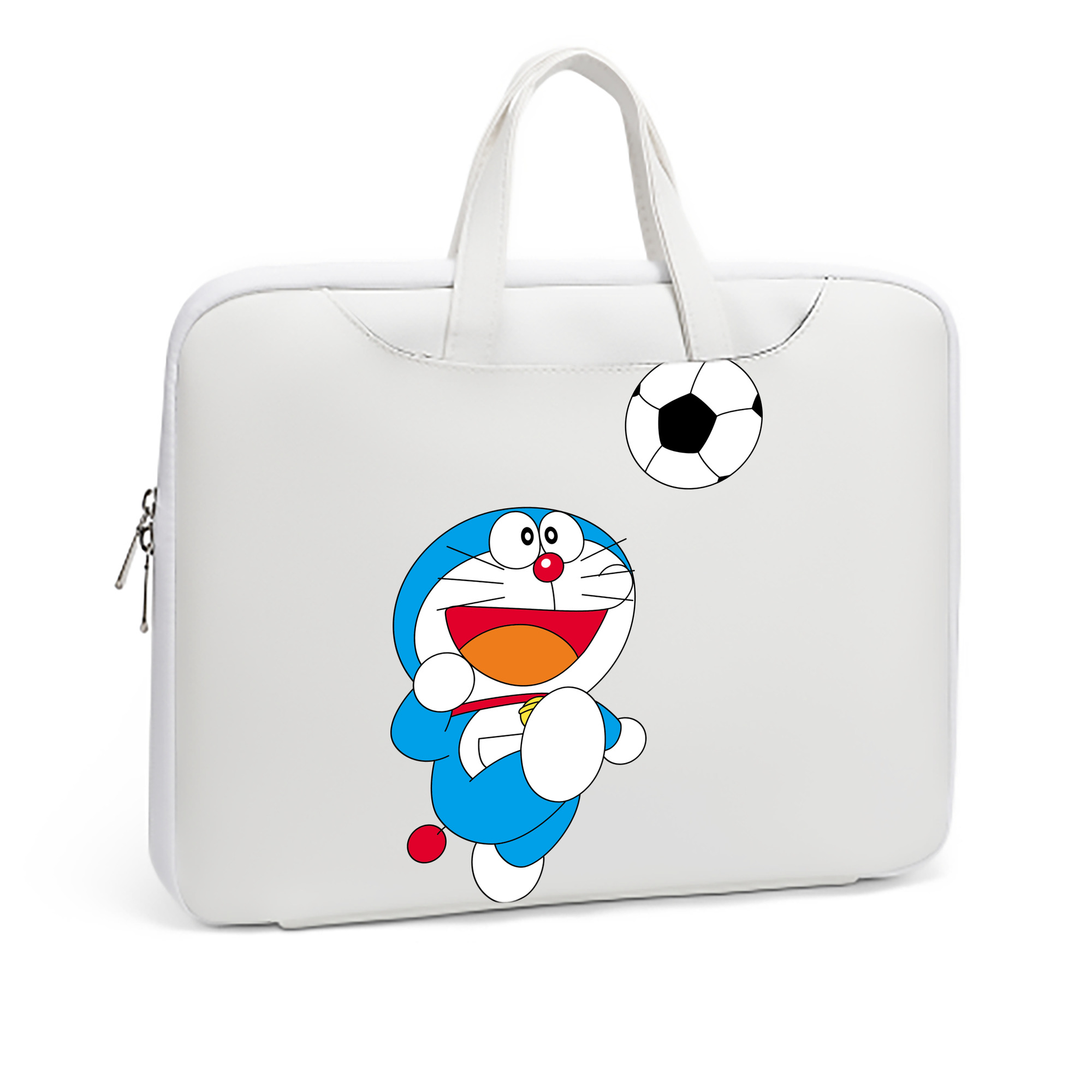 （画像用） ドラえもん Doraemon レザーラップトップバッグ　ノートパソコンケース