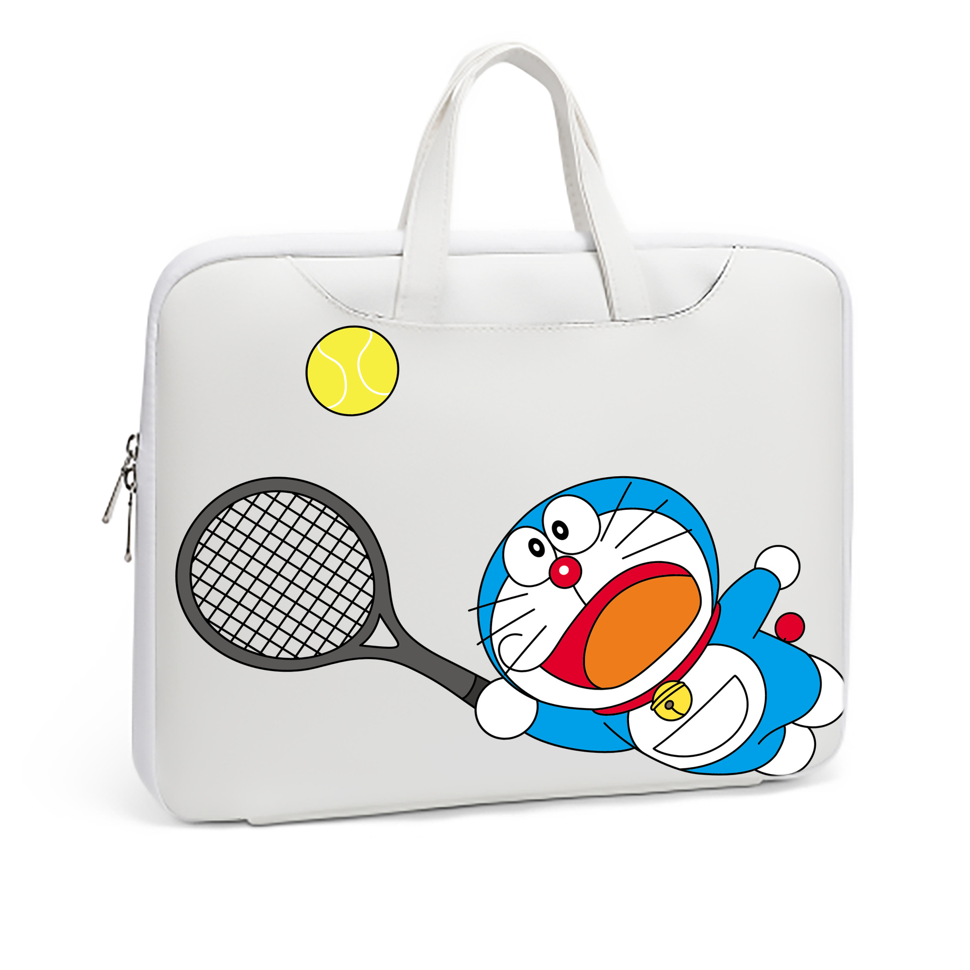 （画像用） ドラえもん Doraemon レザーラップトップバッグ　ノートパソコンケース