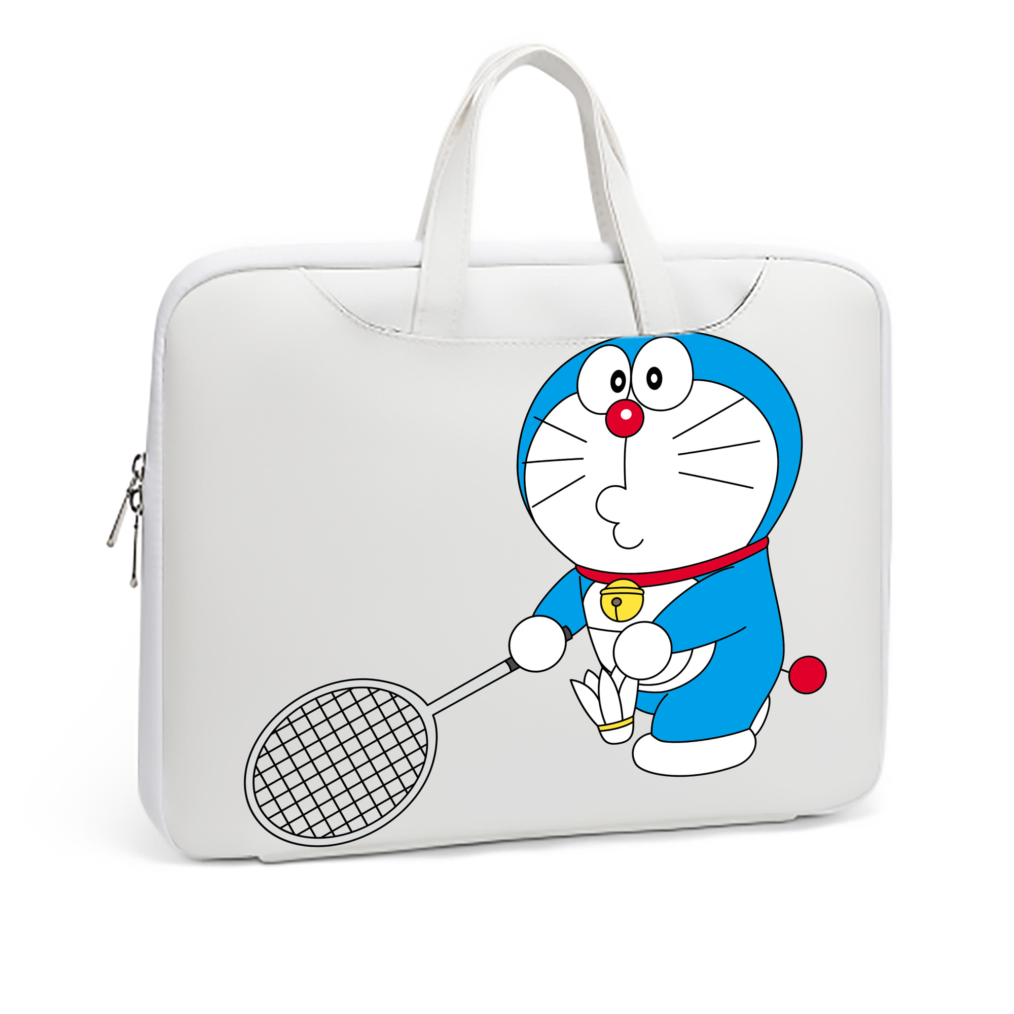 （画像用） ドラえもん Doraemon レザーラップトップバッグ　ノートパソコンケース