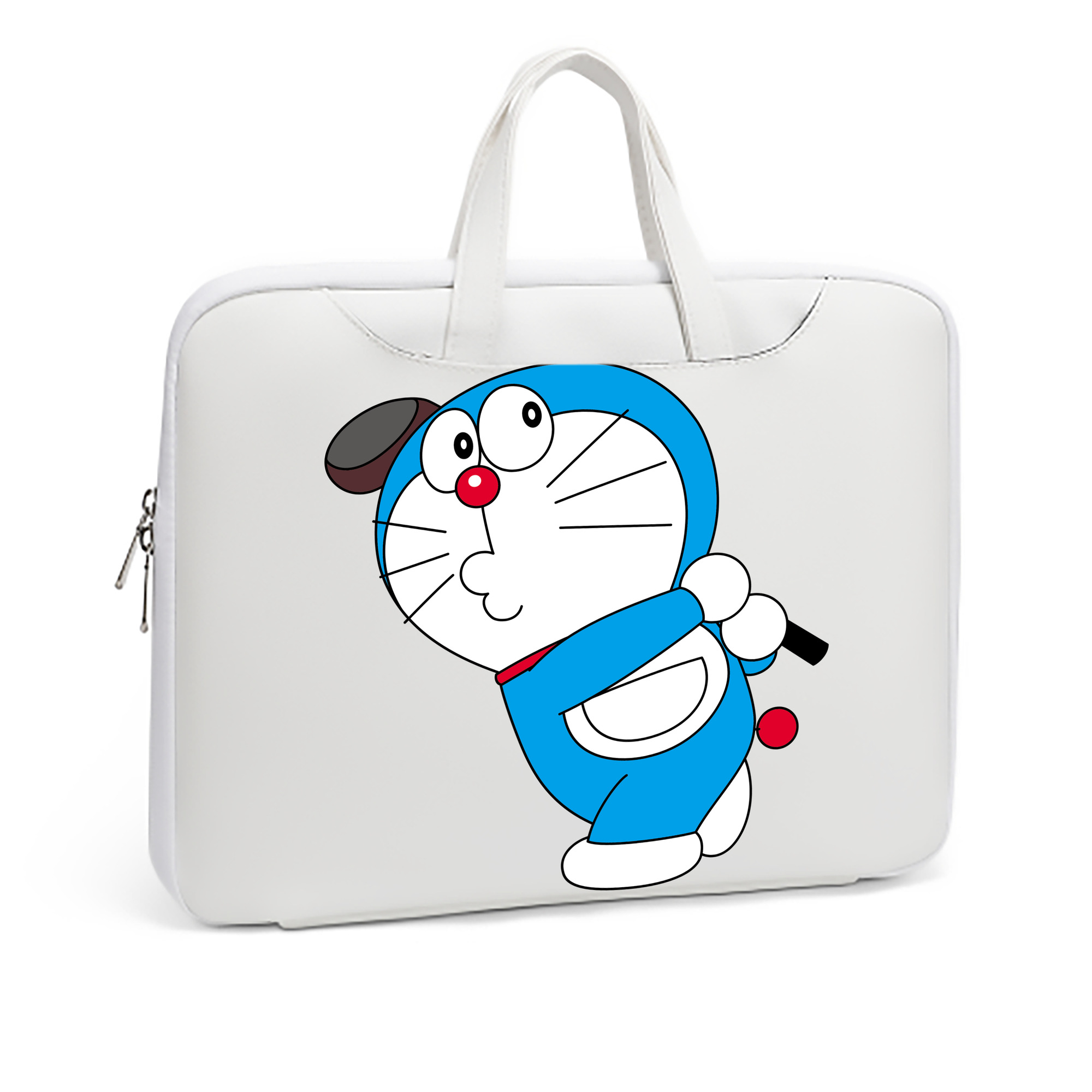 （画像用） ドラえもん Doraemon レザーラップトップバッグ　ノートパソコンケース