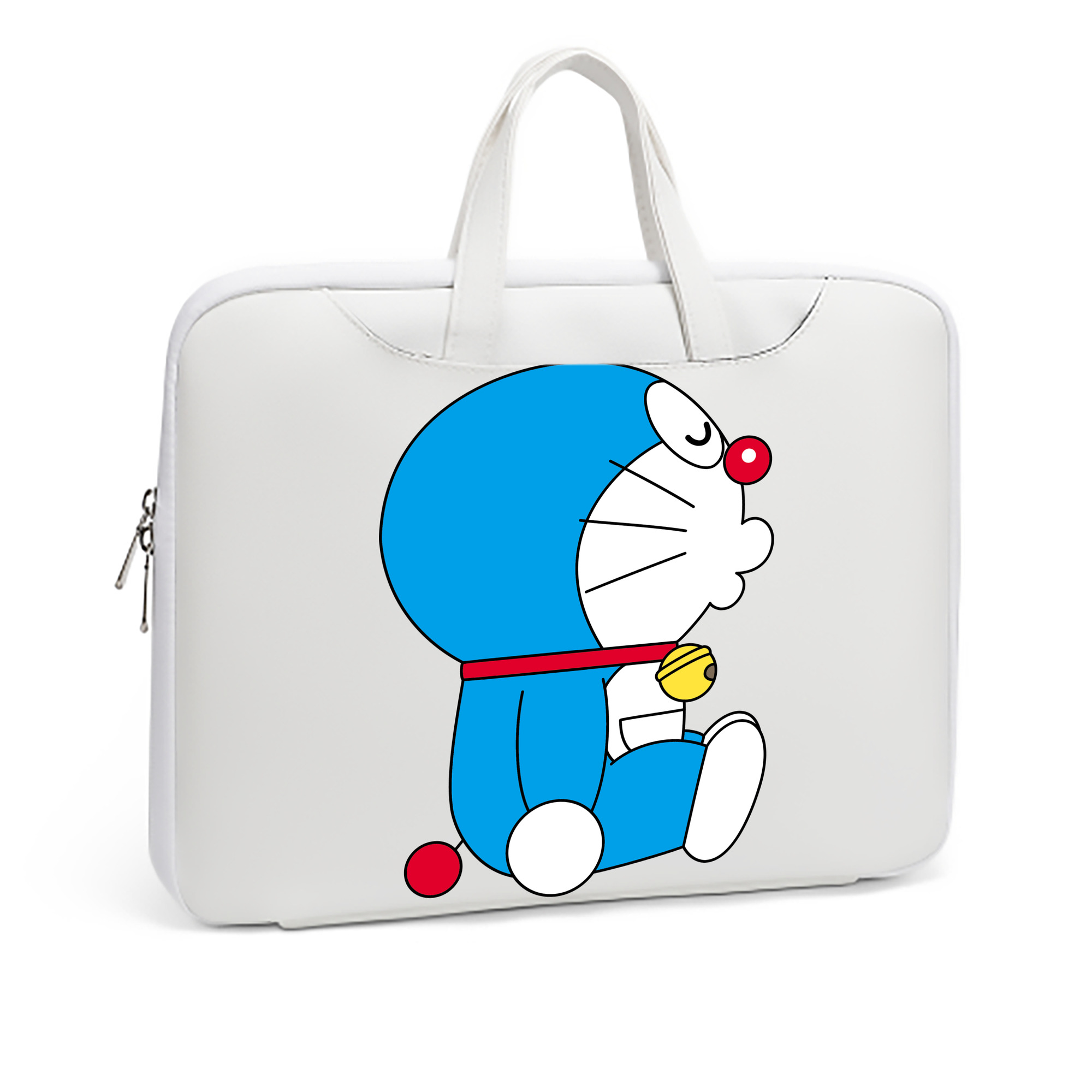 （画像用） ドラえもん Doraemon レザーラップトップバッグ　ノートパソコンケース