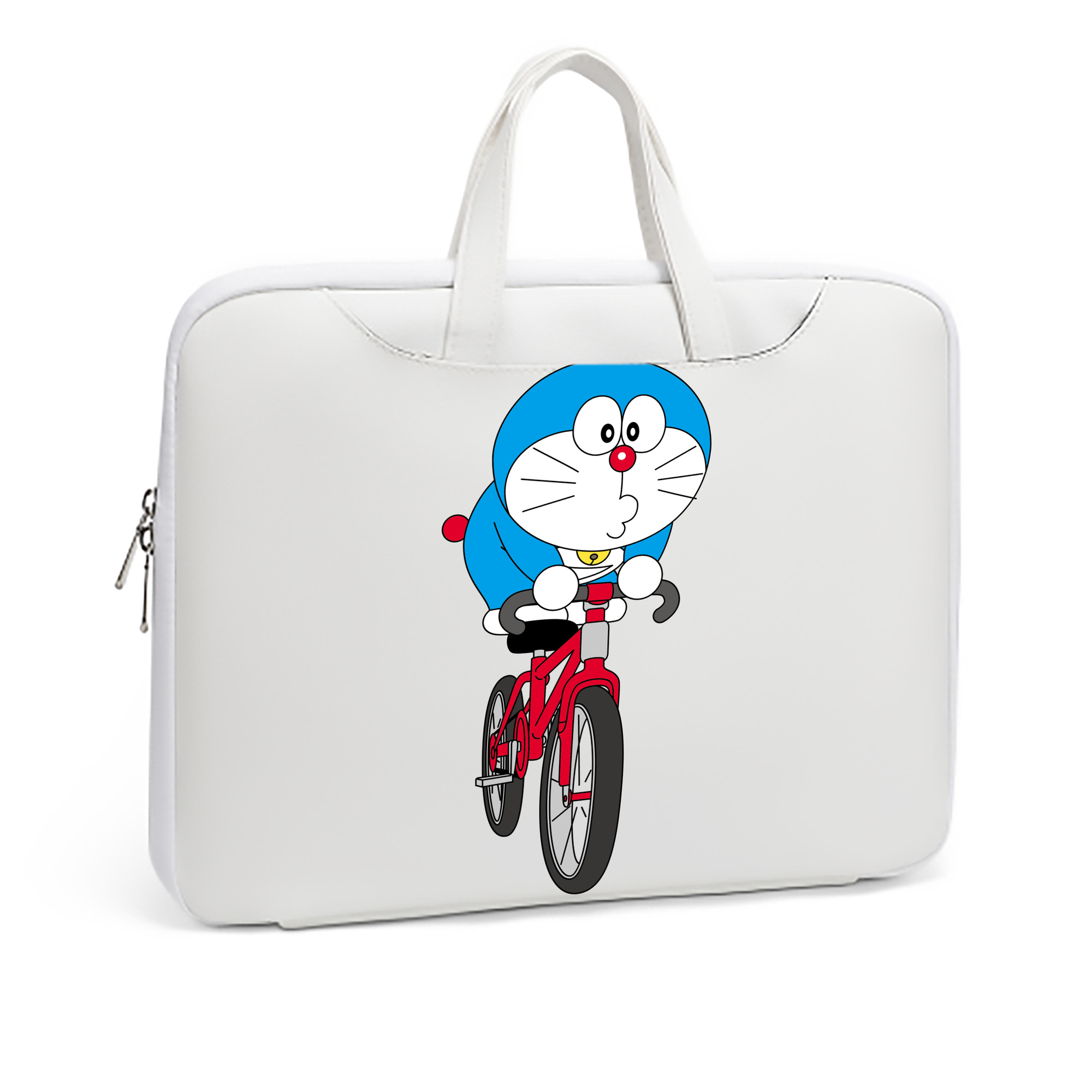 （画像用） ドラえもん Doraemon レザーラップトップバッグ　ノートパソコンケース