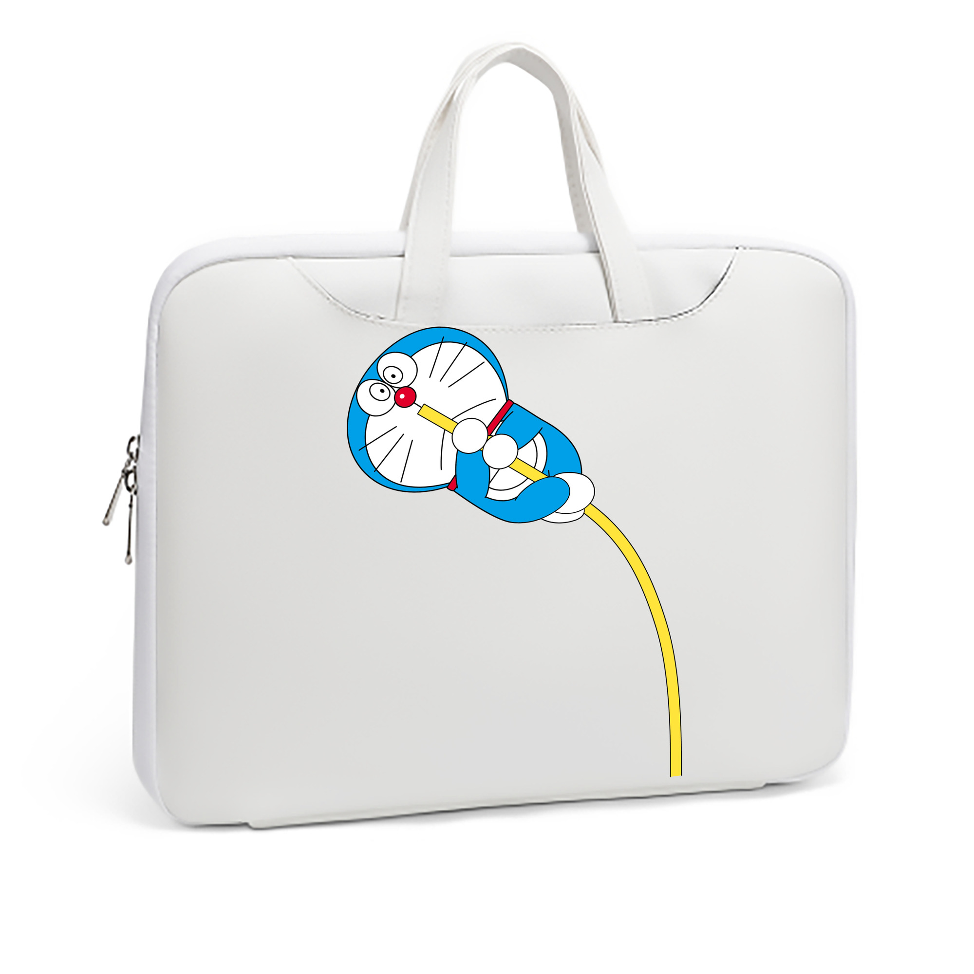 （画像用） ドラえもん Doraemon レザーラップトップバッグ　ノートパソコンケース