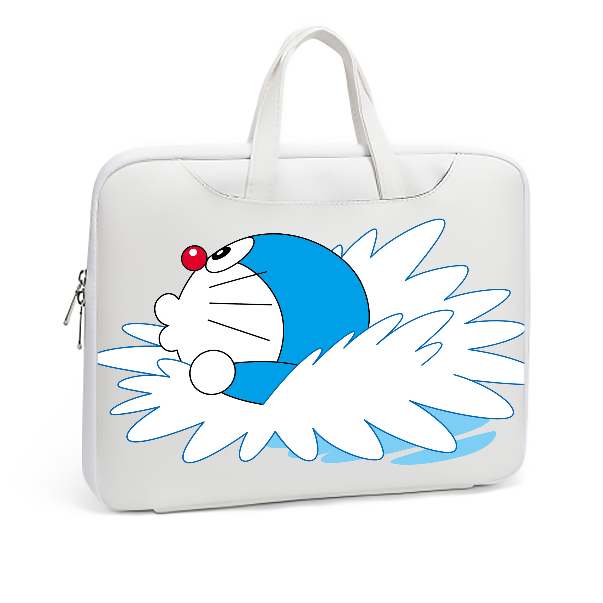 （画像用） ドラえもん Doraemon レザーラップトップバッグ　ノートパソコンケース
