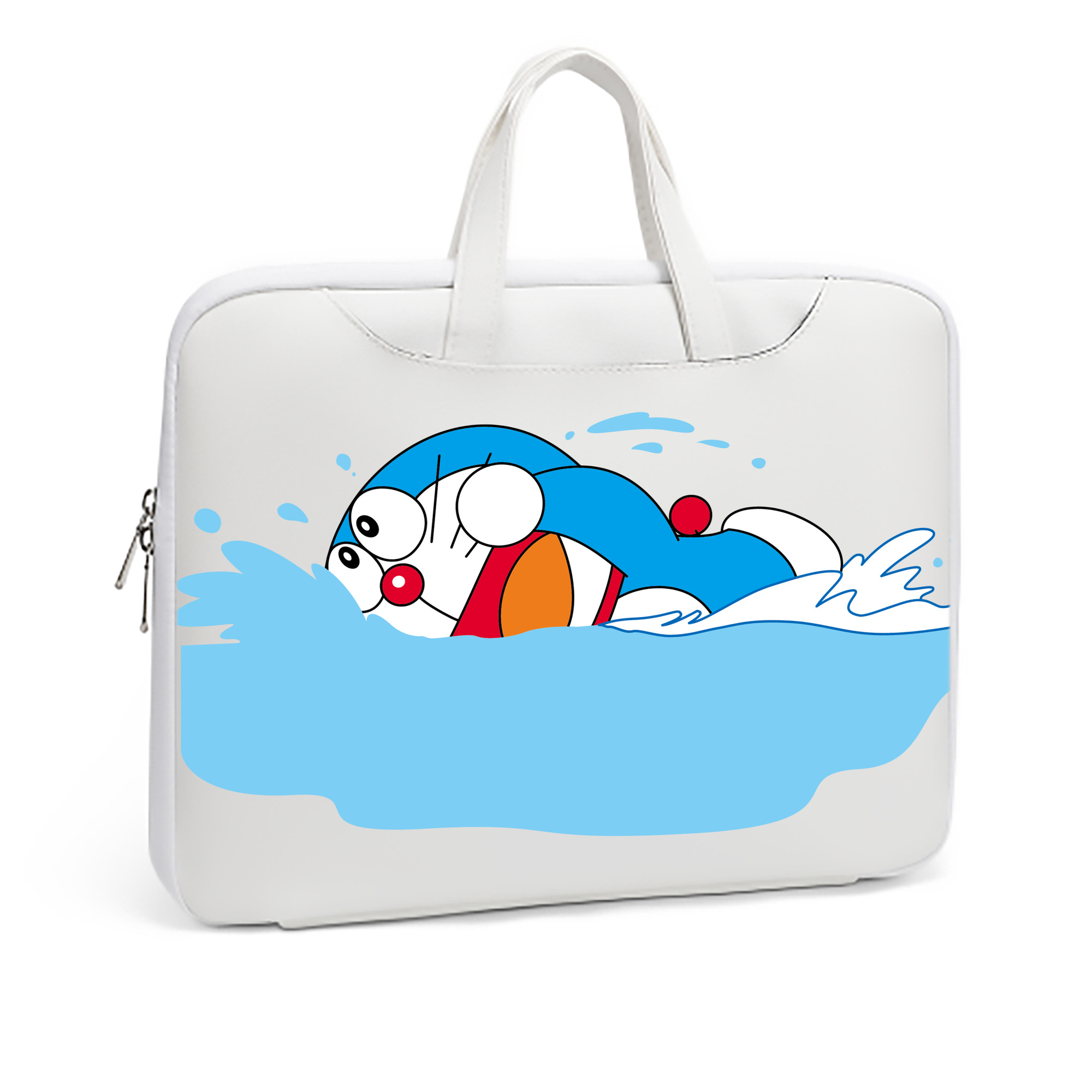 （画像用） ドラえもん Doraemon レザーラップトップバッグ　ノートパソコンケース