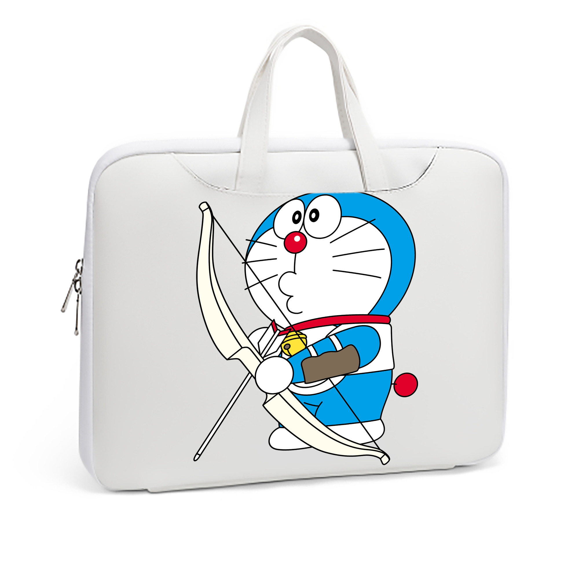 （画像用） ドラえもん Doraemon レザーラップトップバッグ　ノートパソコンケース