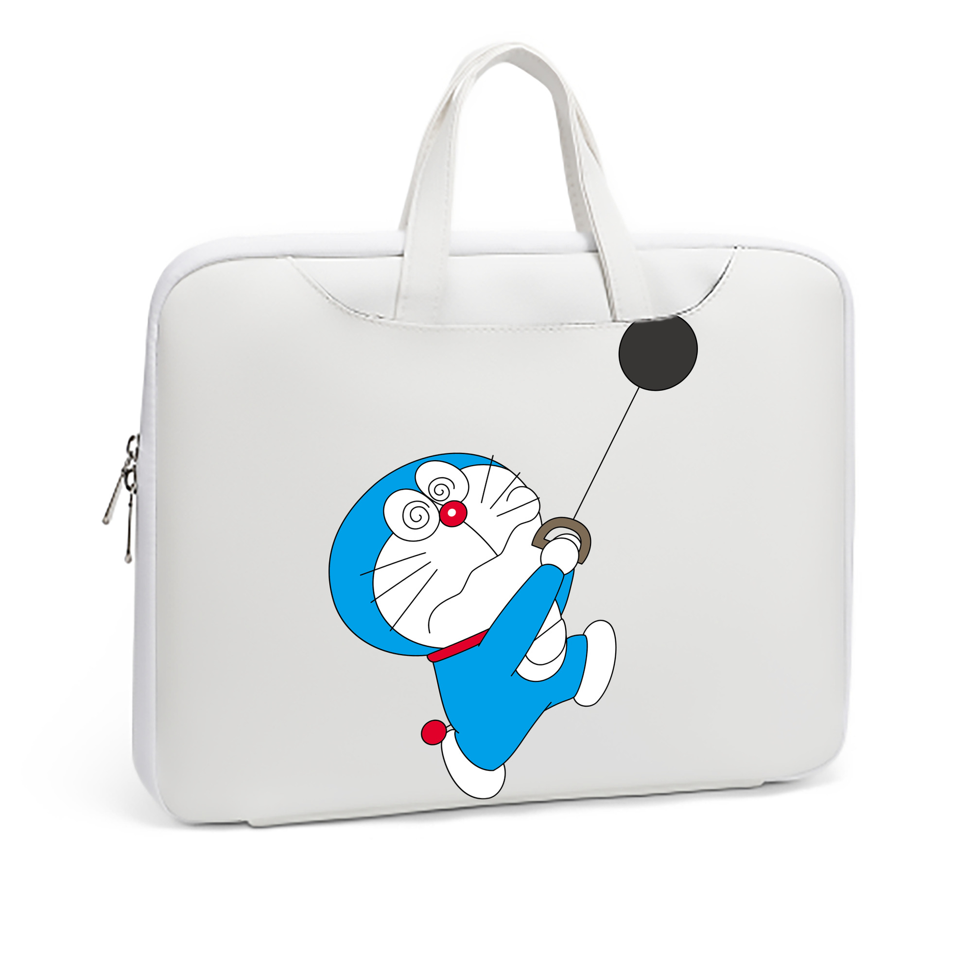 （画像用） ドラえもん Doraemon レザーラップトップバッグ　ノートパソコンケース