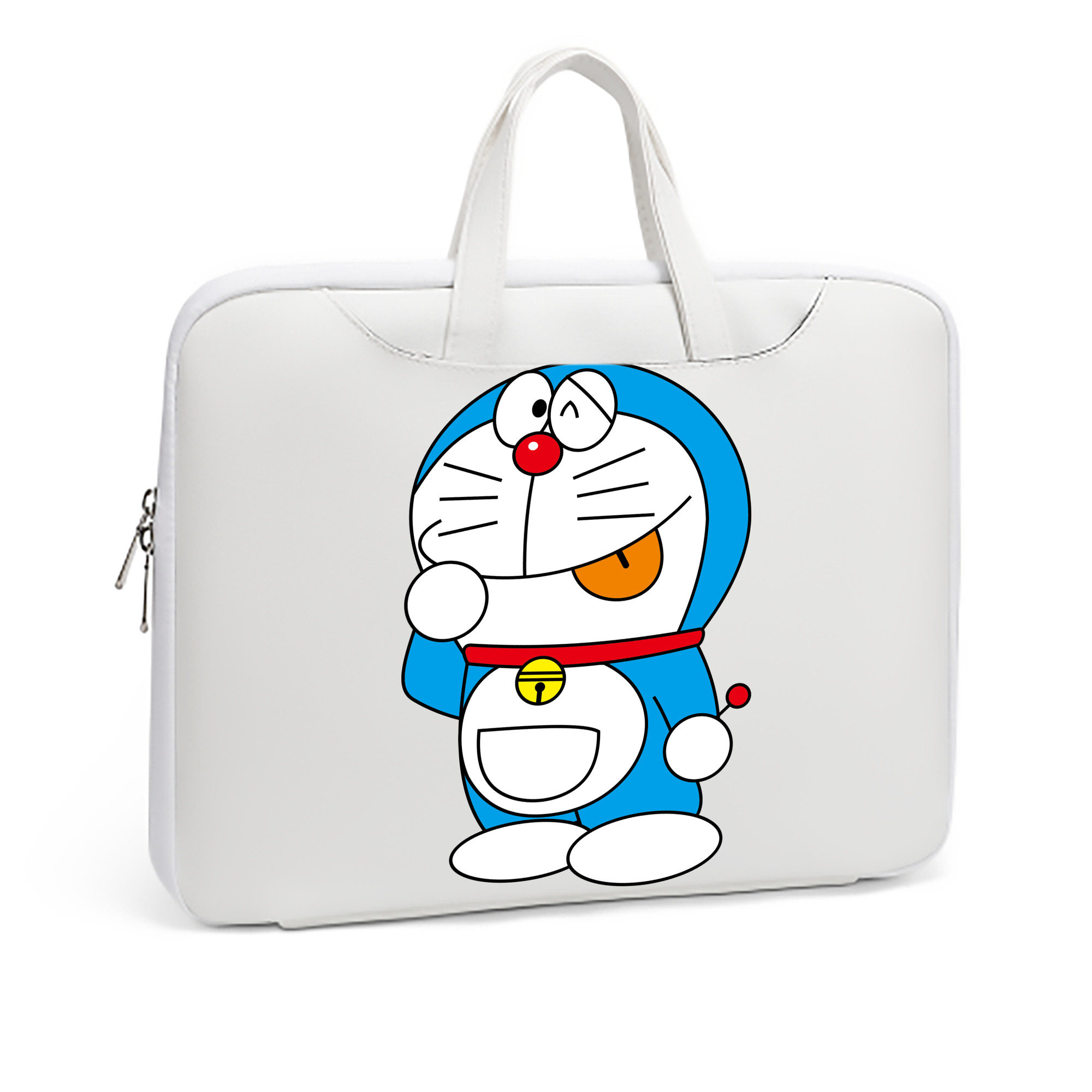 （画像用） ドラえもん Doraemon レザーラップトップバッグ　ノートパソコンケース