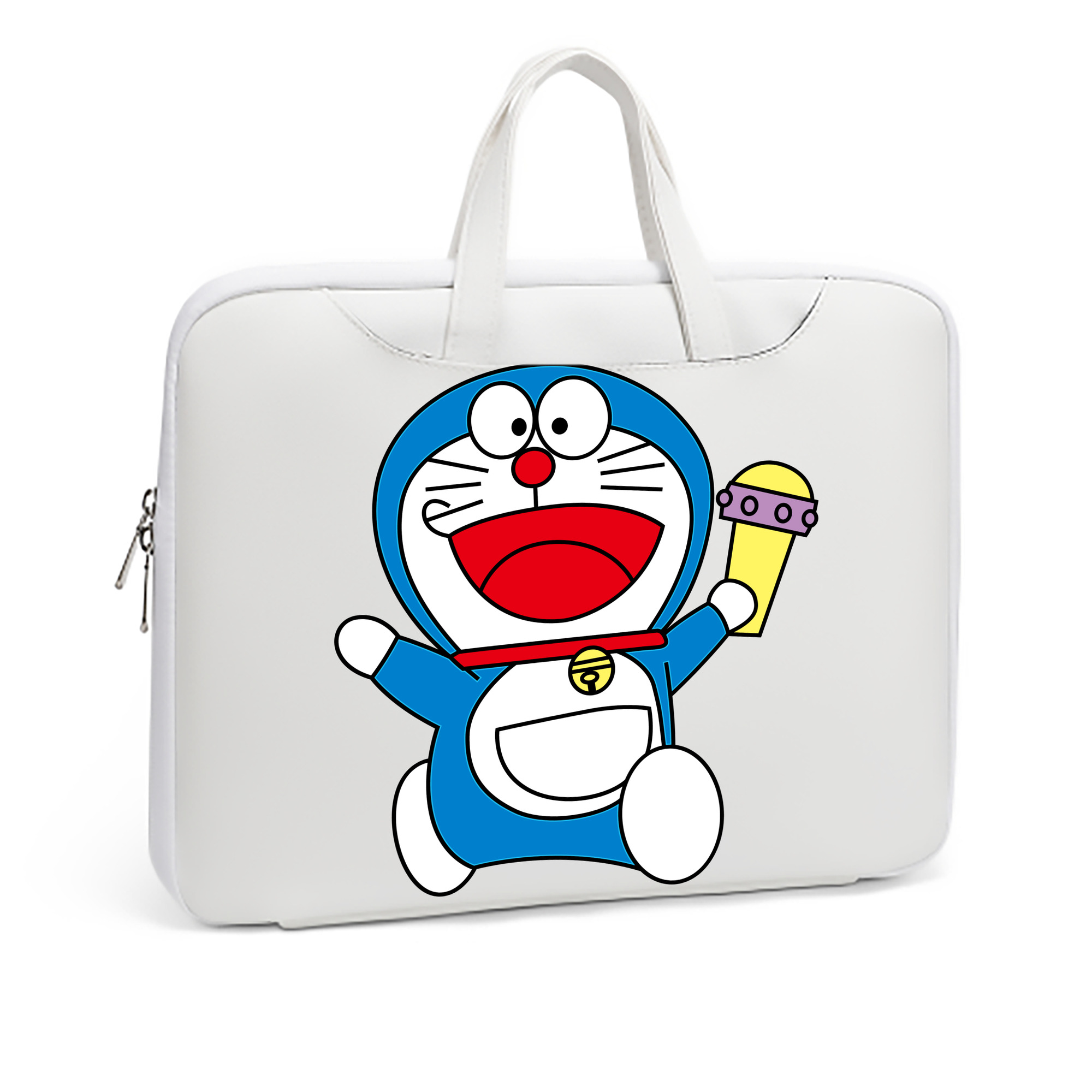 （画像用） ドラえもん Doraemon レザーラップトップバッグ　ノートパソコンケース
