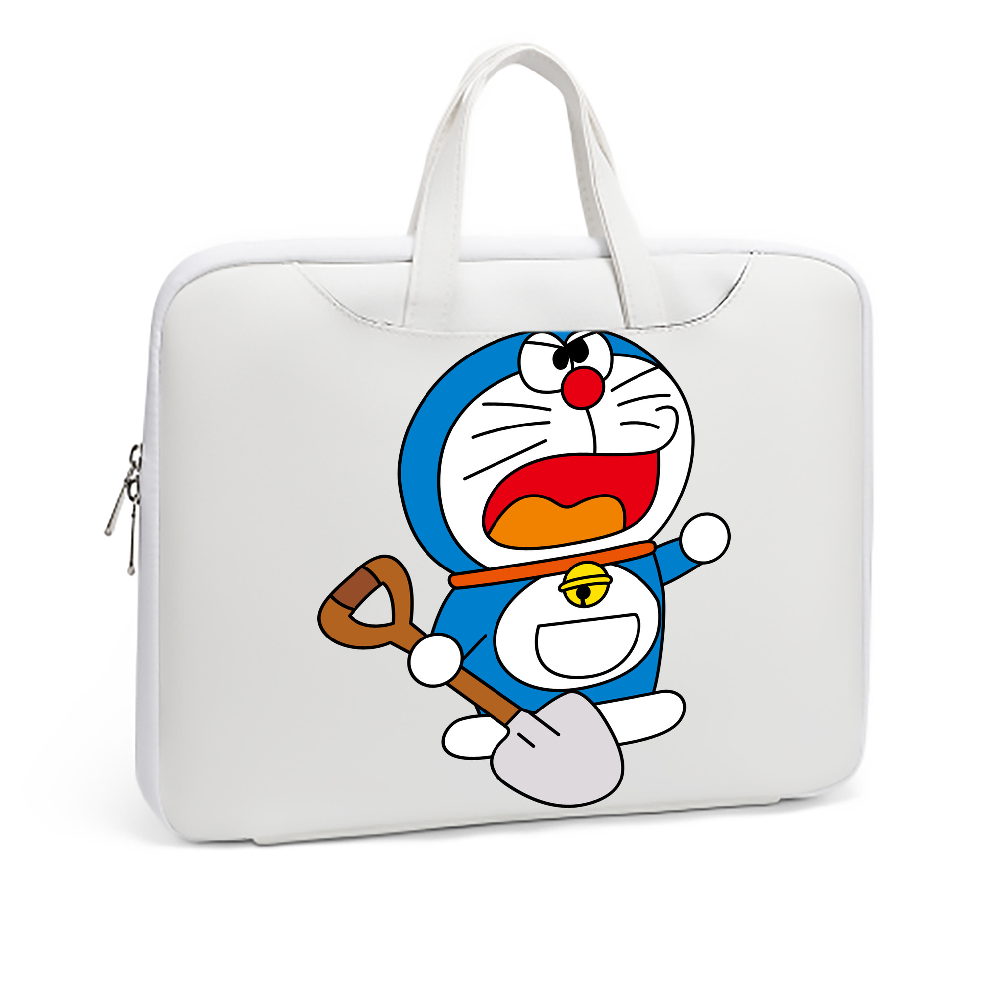 （画像用） ドラえもん Doraemon レザーラップトップバッグ　ノートパソコンケース