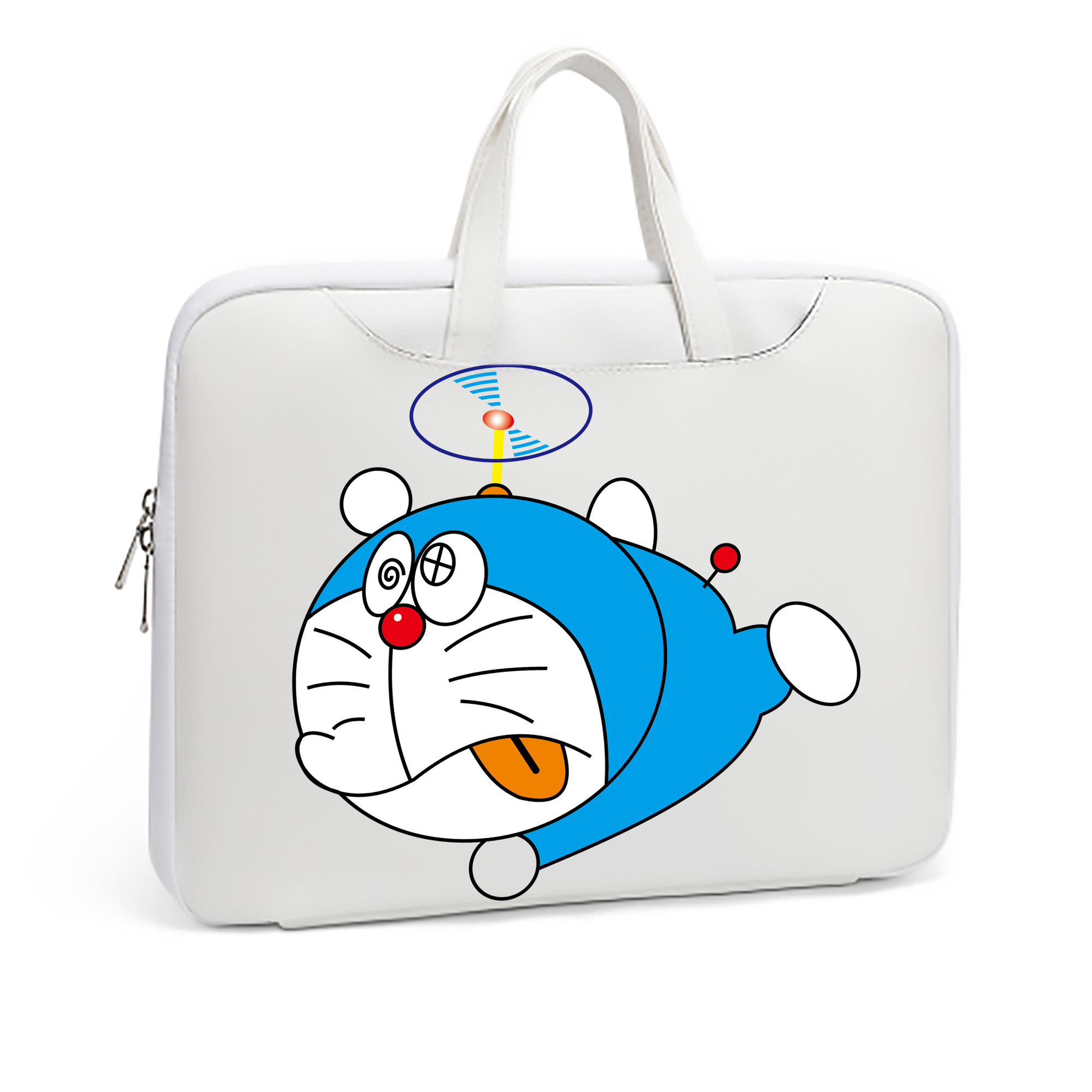 （画像用） ドラえもん Doraemon レザーラップトップバッグ　ノートパソコンケース